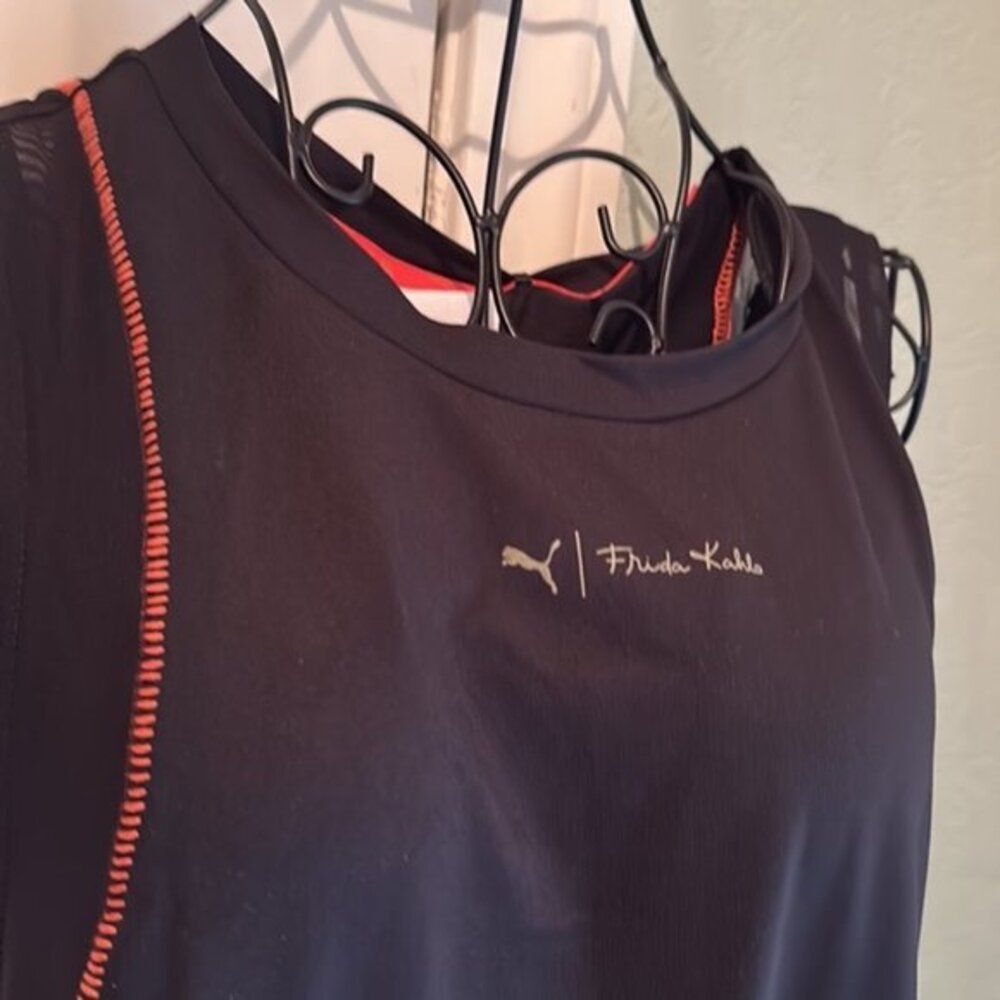 Puma Puma Frida Kahlo X Cloudspun Athletic Tank Tops Black M Size M / US 6-8 / IT 42-44 - 6 Thumbnail