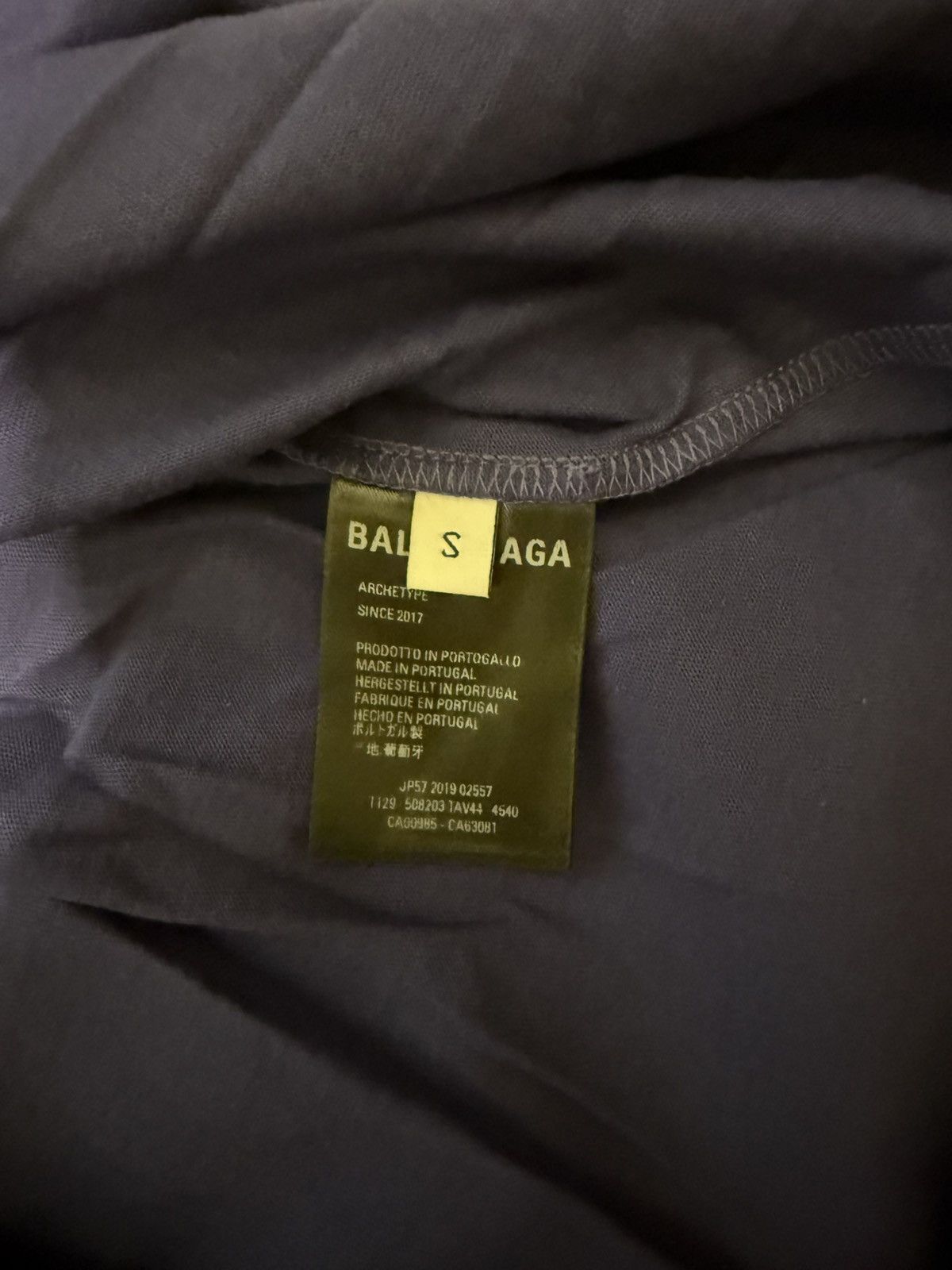 Balenciaga Balenciaga deep blue t shirt Size US S / EU 44-46 / 1 - 6 Thumbnail