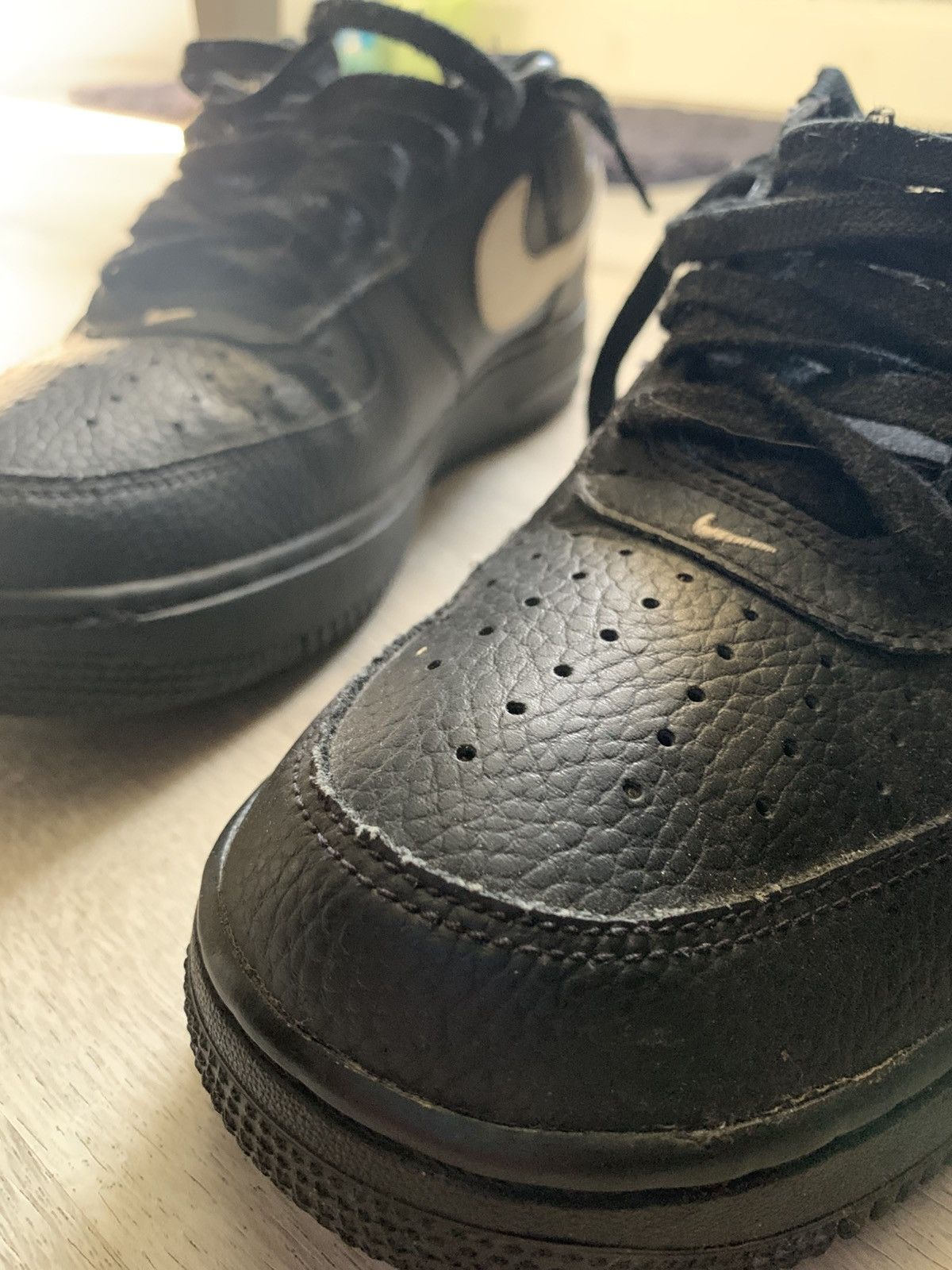 Nike Air Force 1 ‘07 ‘Black White’ Size US 9.5 / EU 42-43 - 1 Thumbnail