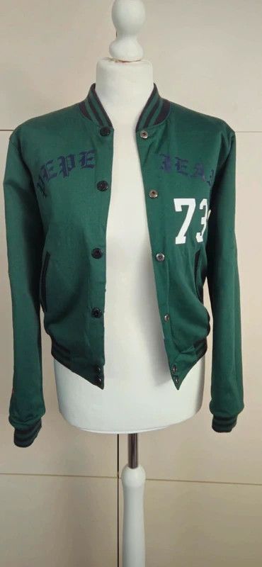 Pepe Jeans Rare Vintage Pepe Jeans bomber jacket. Reversible Size M / US 6-8 / IT 42-44 - 5 Thumbnail
