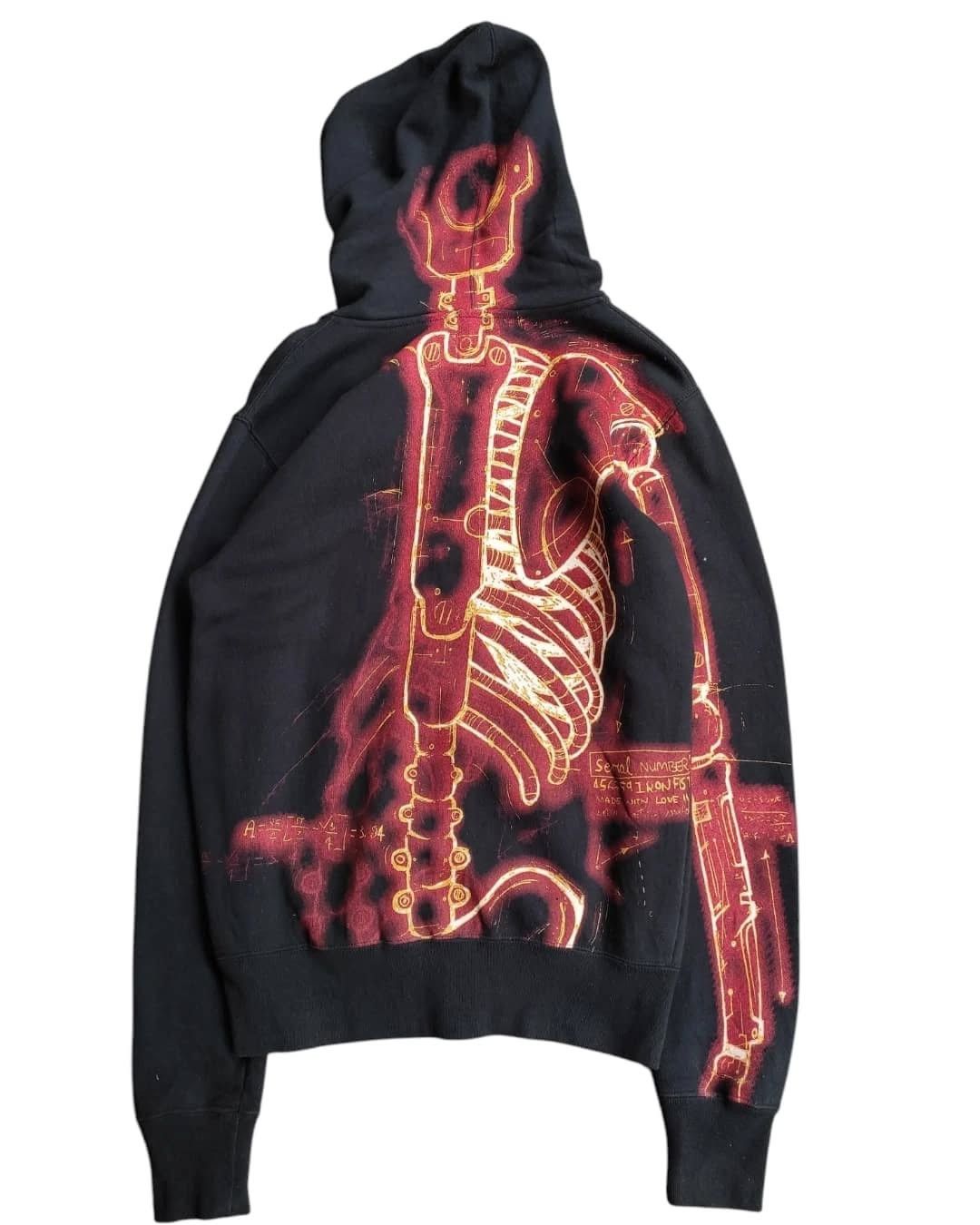 Japanese Brand 🔥Iron fist light skeleton zip hoodie🔥 Size US S / EU 44-46 / 1 - 2 Thumbnail