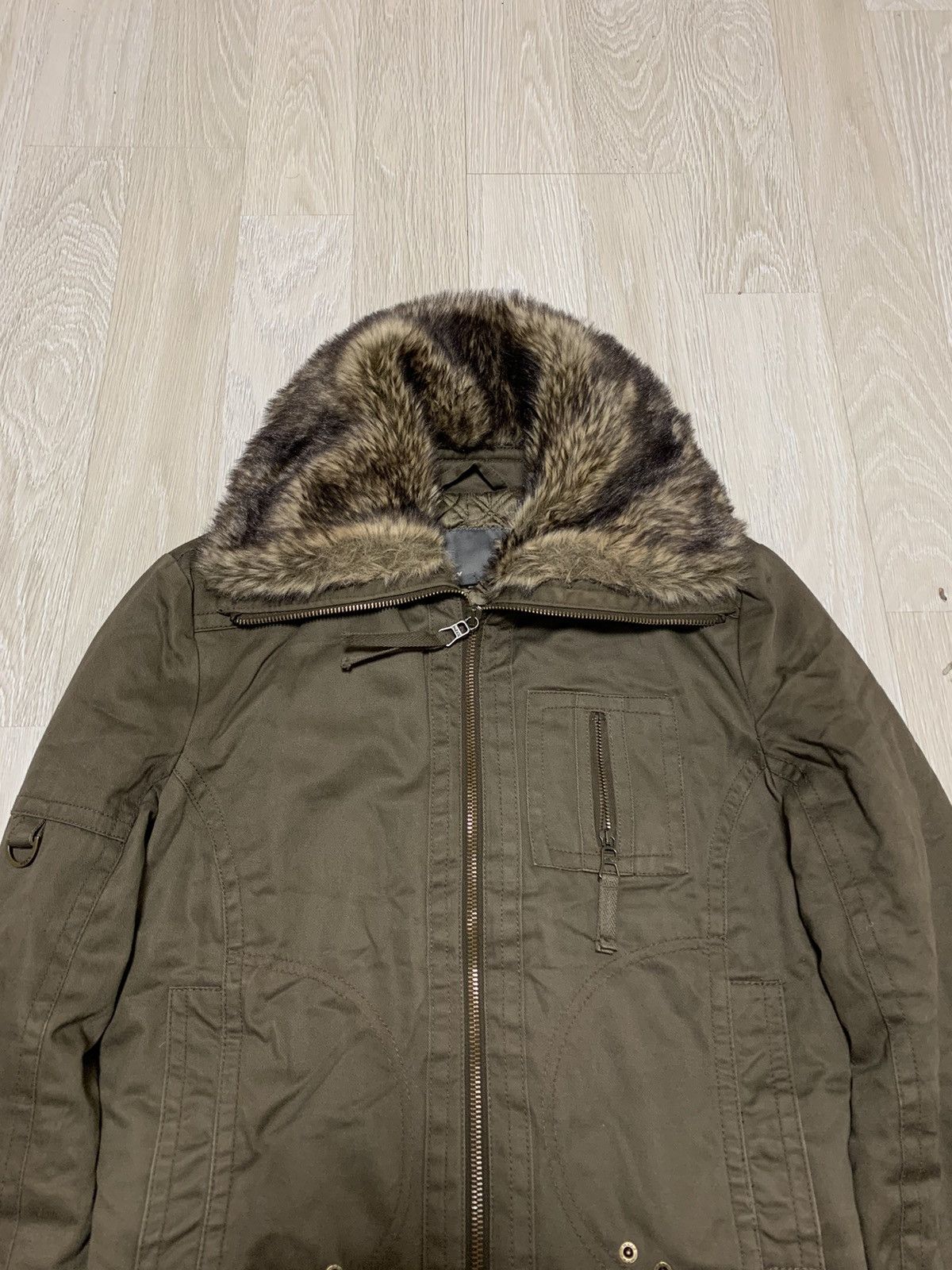 If Six Was Nine × Vintage Vinatge faux fur bomber jacket Size M / US 6-8 / IT 42-44 - 5 Thumbnail