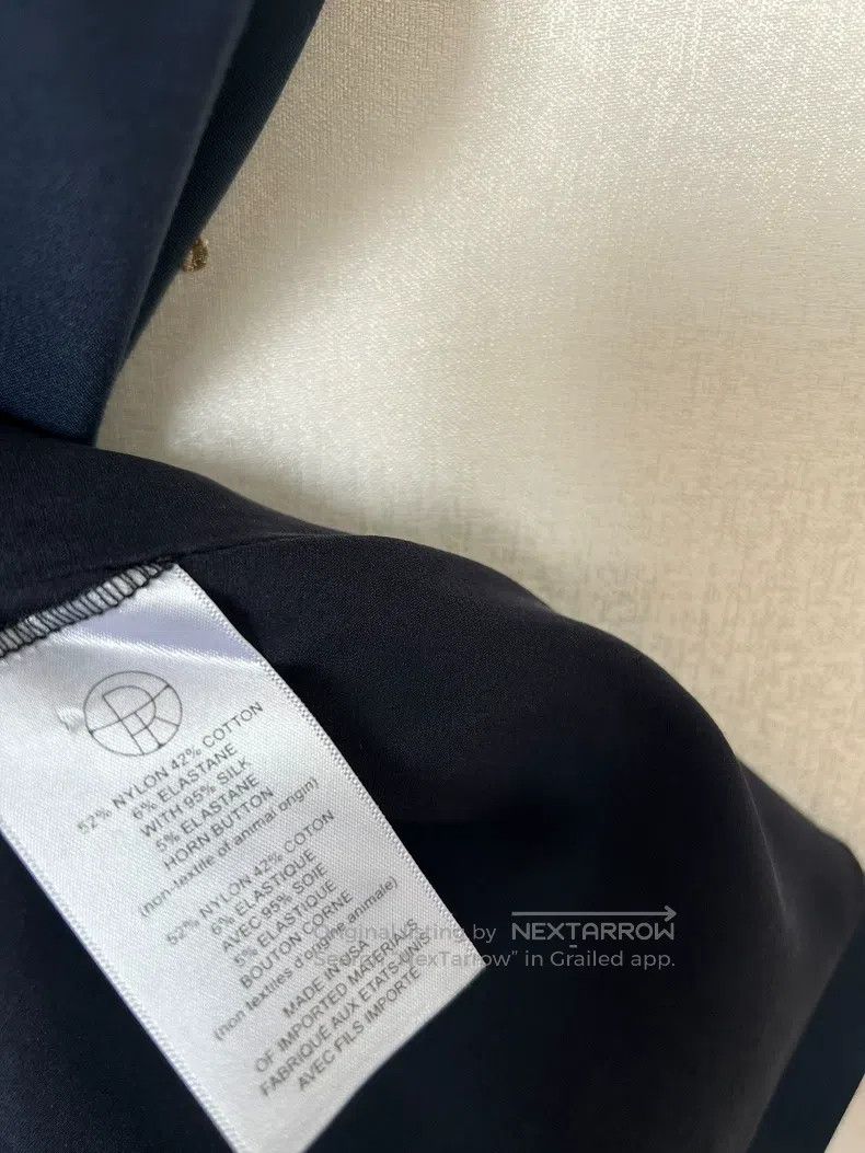 The Row The row Dark blue cotton jacket Size M / US 6-8 / IT 42-44 - 3 Thumbnail