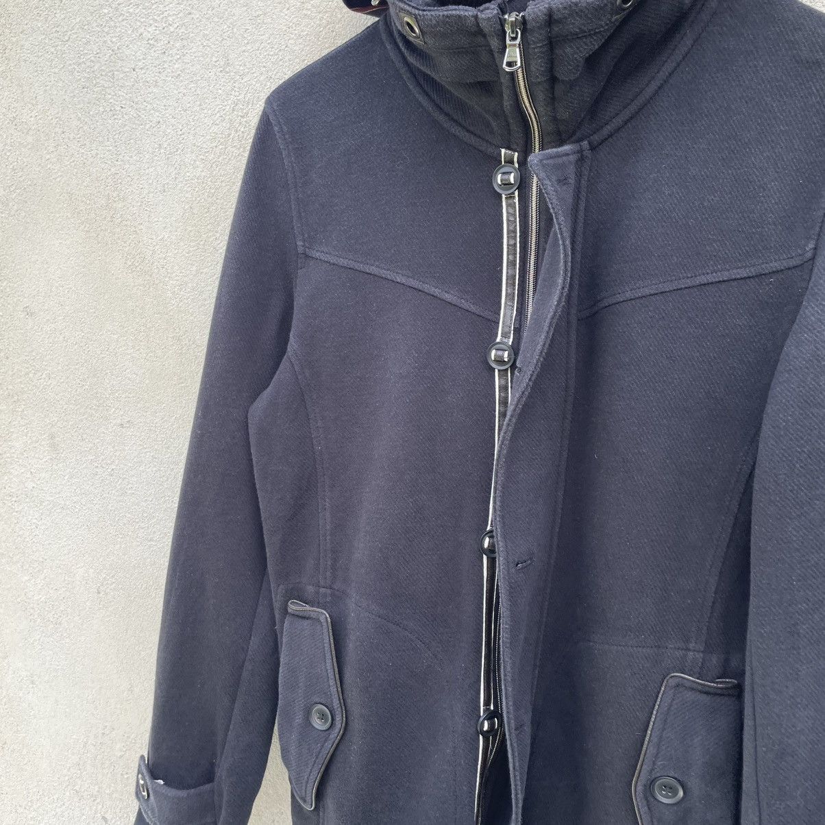 Japanese Brand Semantic Design Punk Zip Up Hidden Hoodie 🍒 Size US M / EU 48-50 / 2 - 3 Thumbnail