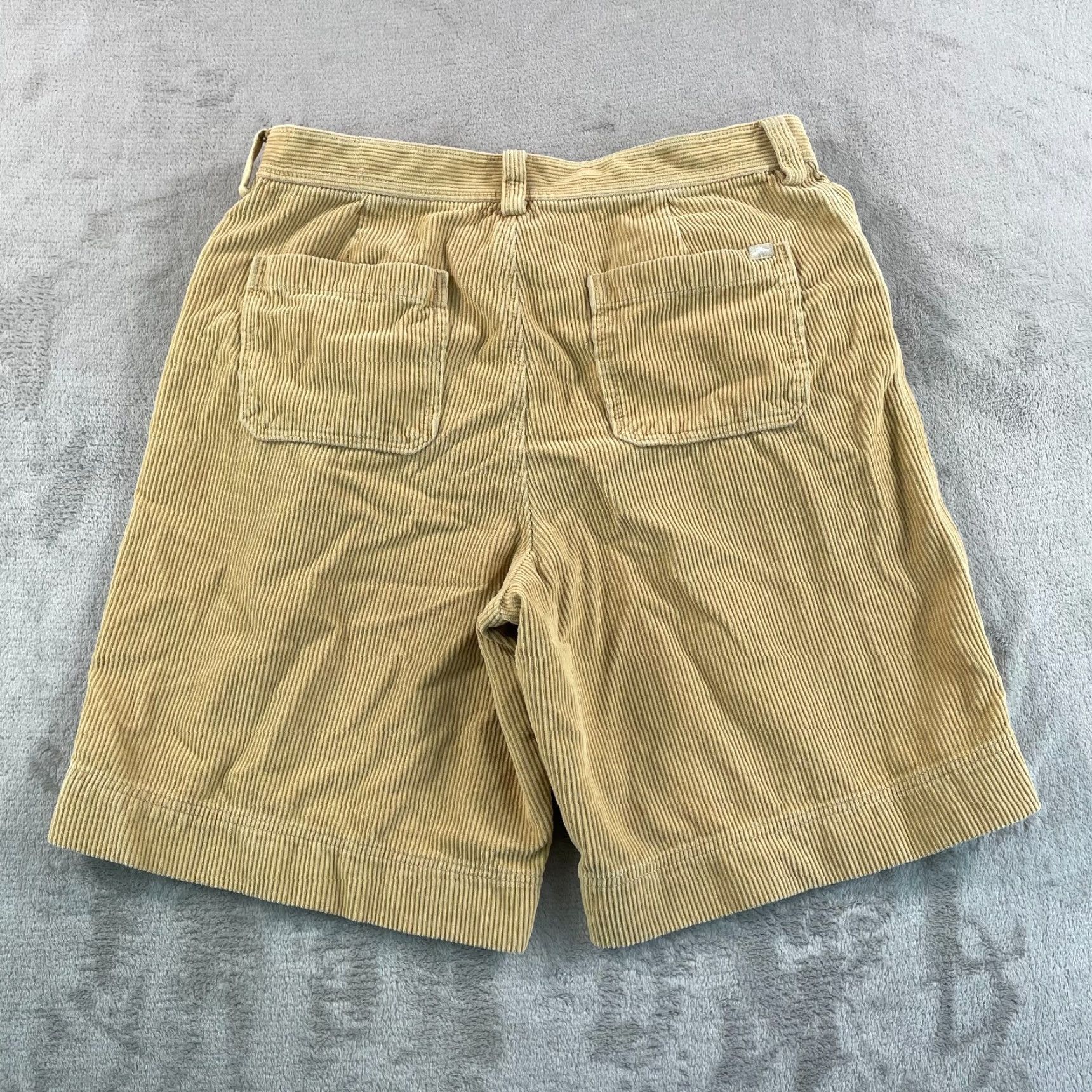 Tommy Bahama VINTAGE Tommy Bahama Corduroy Bermuda Shorts Men 32x9 Tan Silk Cotton Bermuda Beach 90s Mens Size US 38 / EU 54 - 5 Thumbnail