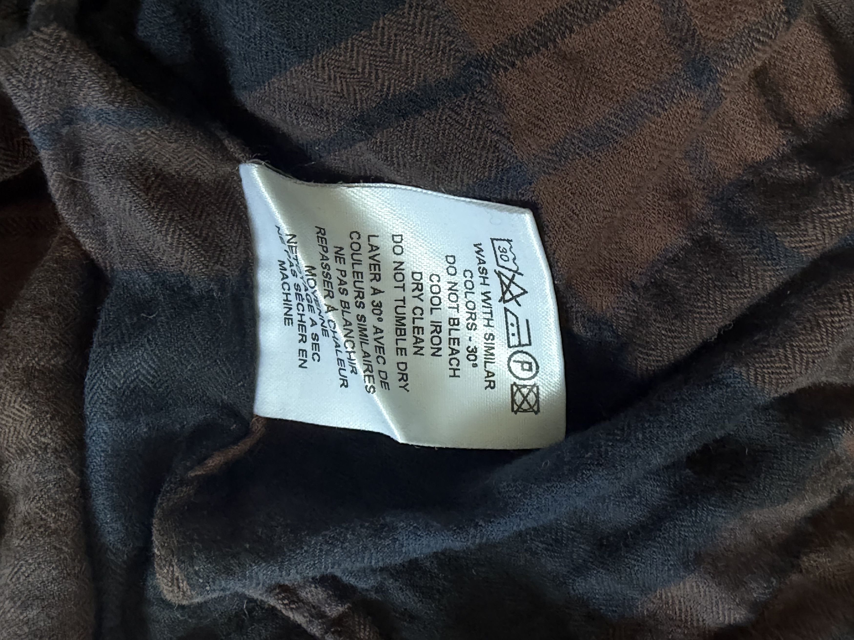 Officine Generale Plaid Button Down Size US M / EU 48-50 / 2 - 4 Thumbnail