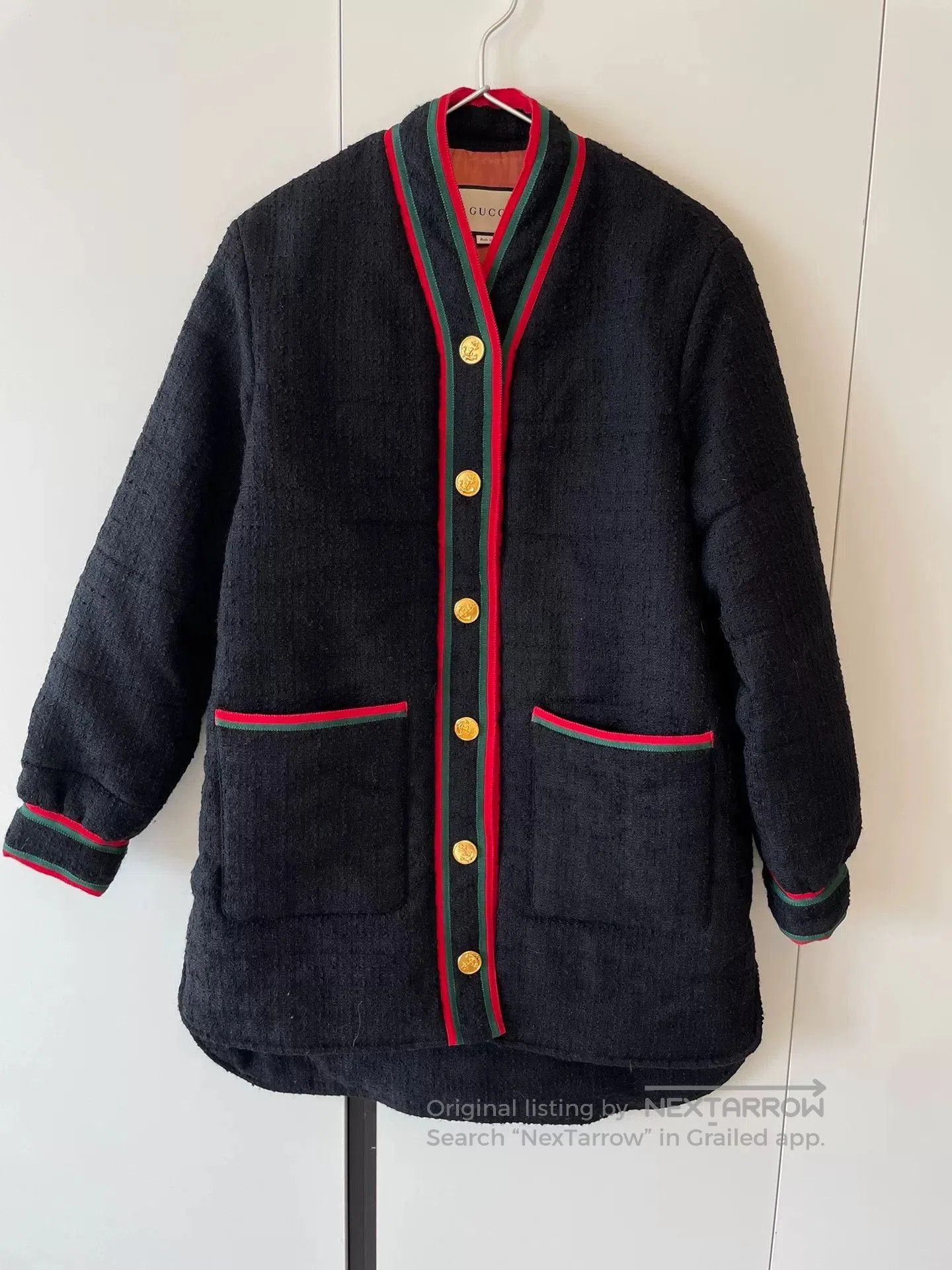 Gucci Gucci Tweed Cotton Coat. Size US M / EU 48-50 / 2 - 2 Thumbnail