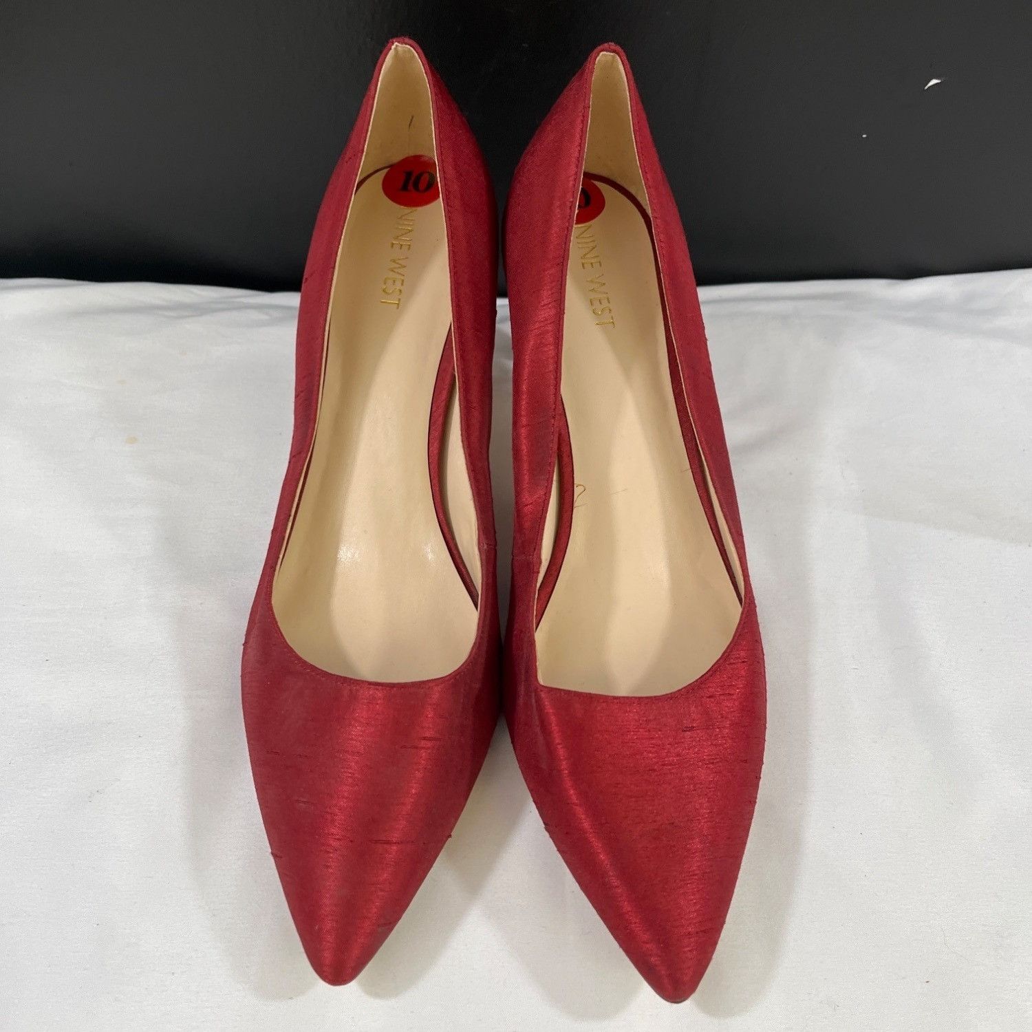 Nine West Nine West Elsmore Women's Red Shoes/Heels Size 10M SKU 5768 Size US 10 / IT 40 - 1 Thumbnail