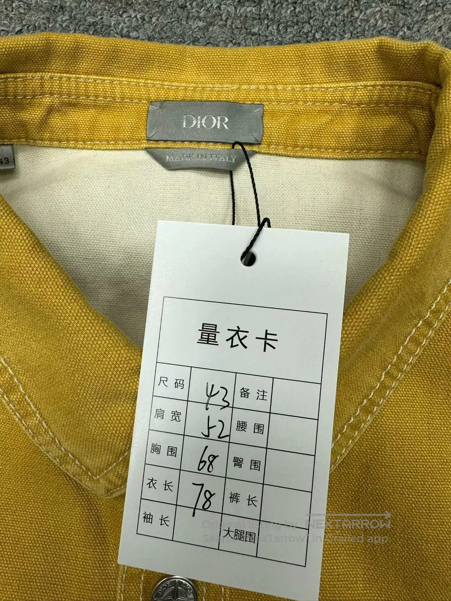 Dior dior x stone island embroidered jacket size 43. Size US L / EU 52-54 / 3 - 3 Thumbnail