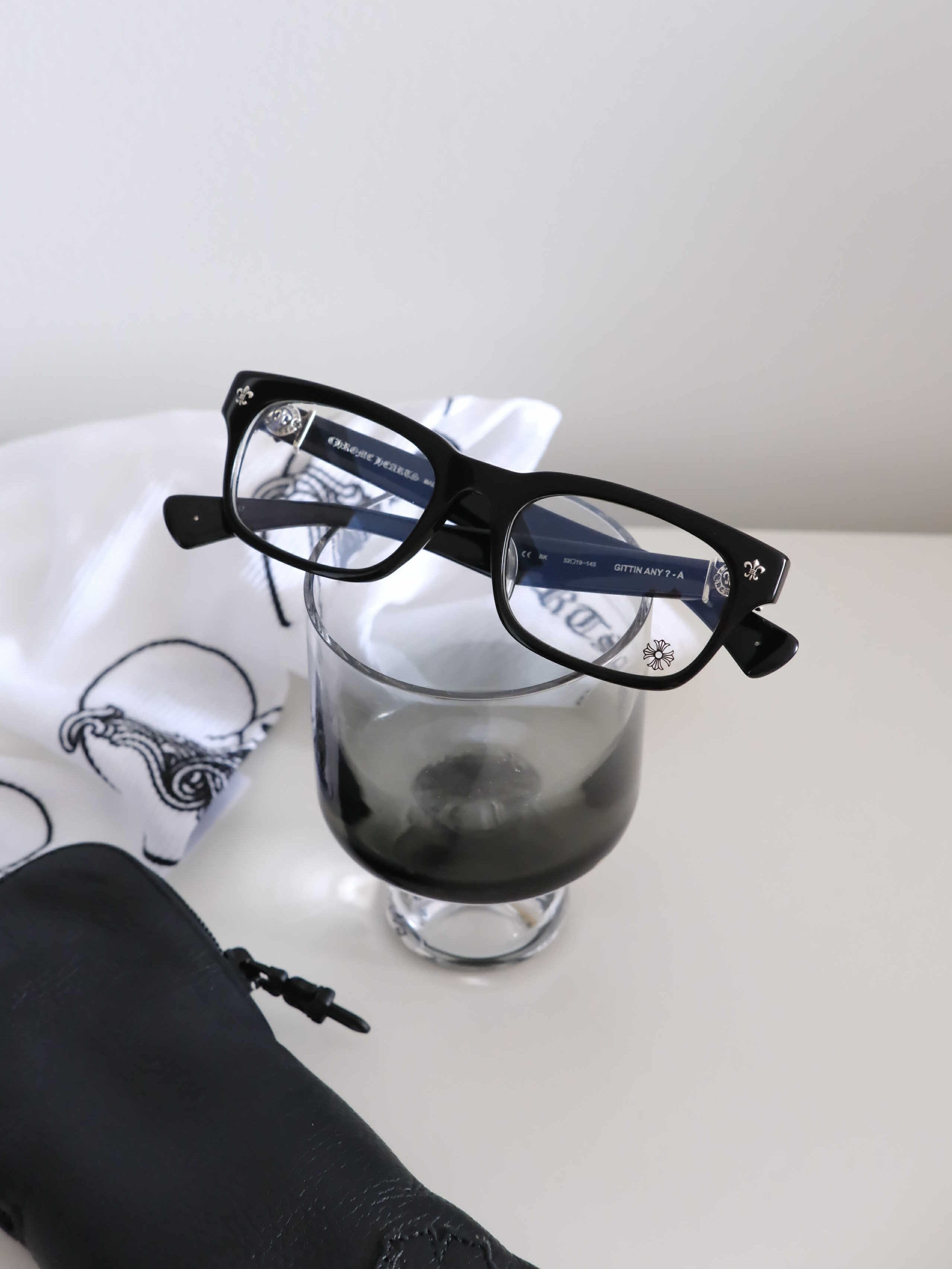 Chrome Hearts CHROME HEARTS GITTIN ANY?-A BLACK Size ONE SIZE - 4 Thumbnail