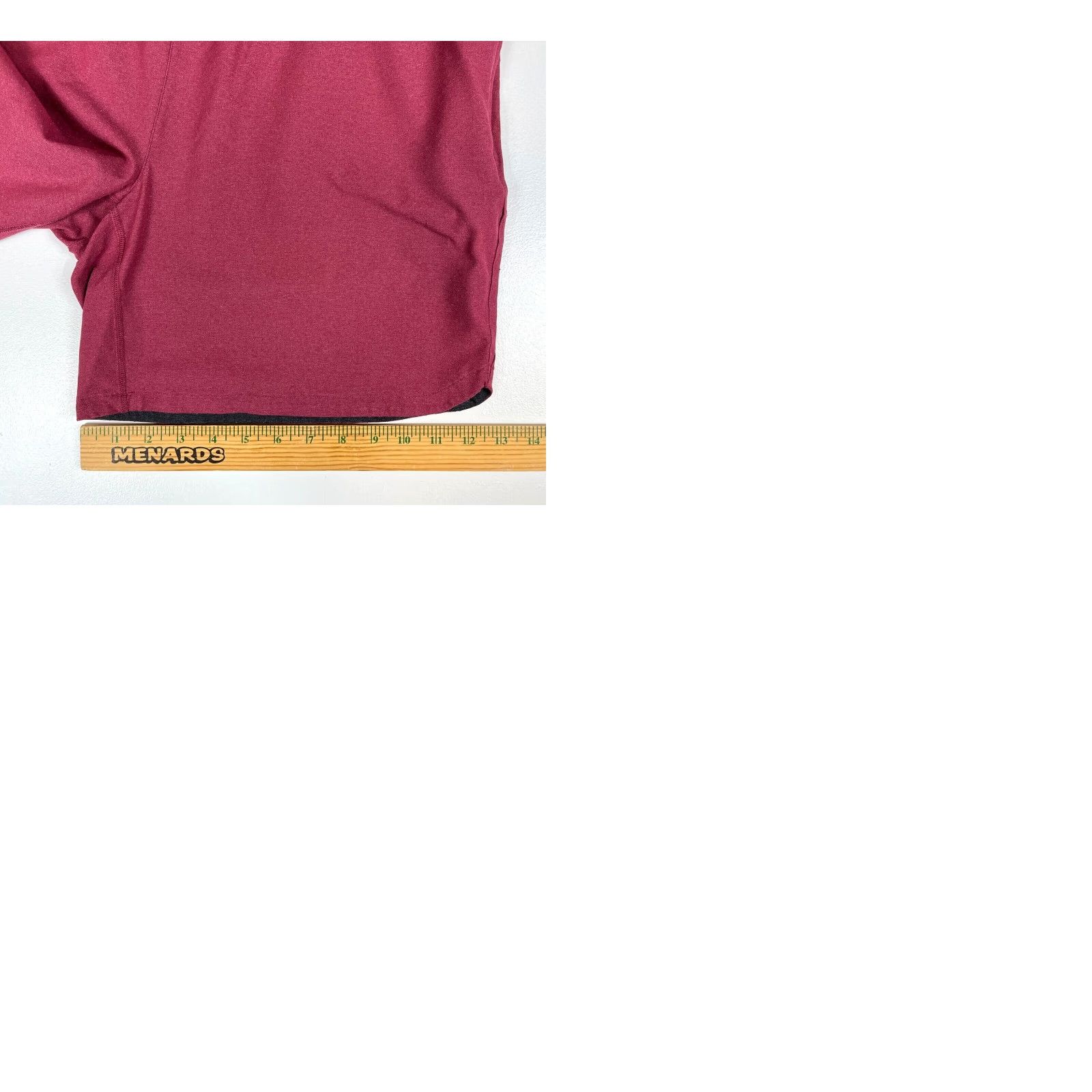 Rhone Rhone Men's Athletic Shorts XL - Perforated, Drawstring, Breathable, Red/ Bordeaux, 6.5 Inseam, Regular Fit, Activewear Size US 36 / EU 52 - 9 Thumbnail
