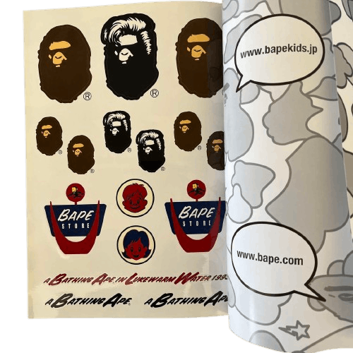 Bape BAPE 2008 Mook book magazine w/ Sticker Sheet Blanket Size ONE SIZE - 1 Thumbnail