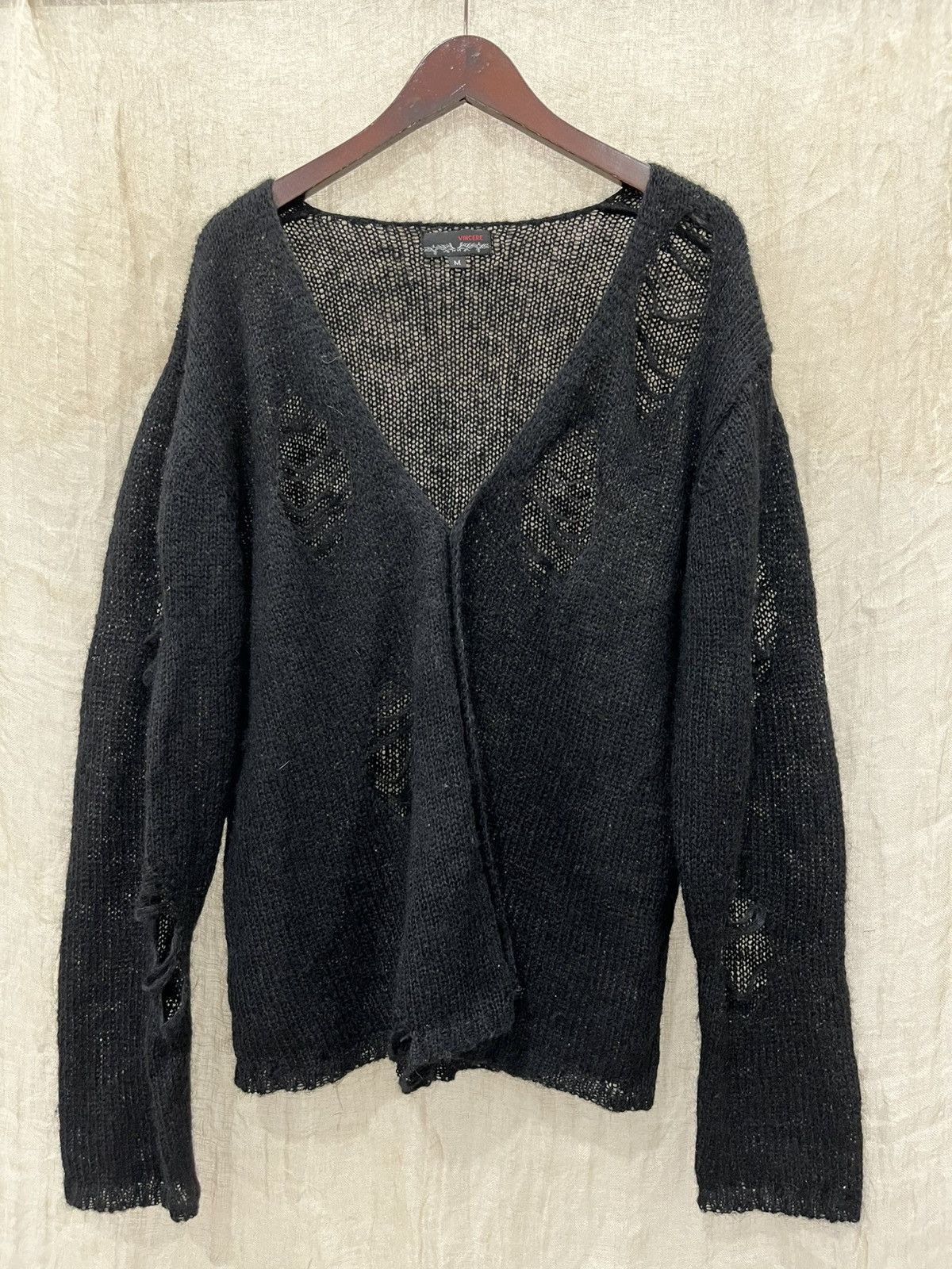 Japanese Brand VINCERE vampire vkei gothic grunge knit Size US M / EU 48-50 / 2 - 1 Thumbnail
