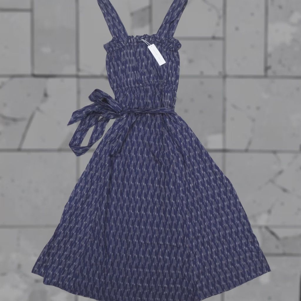 Outerknown Outerknown + Piece&CO Isla Dress Cami Jumpsuit RAI Navy Blue Women's Size XS Size XS / US 0-2 / IT 36-38 - 1 Thumbnail