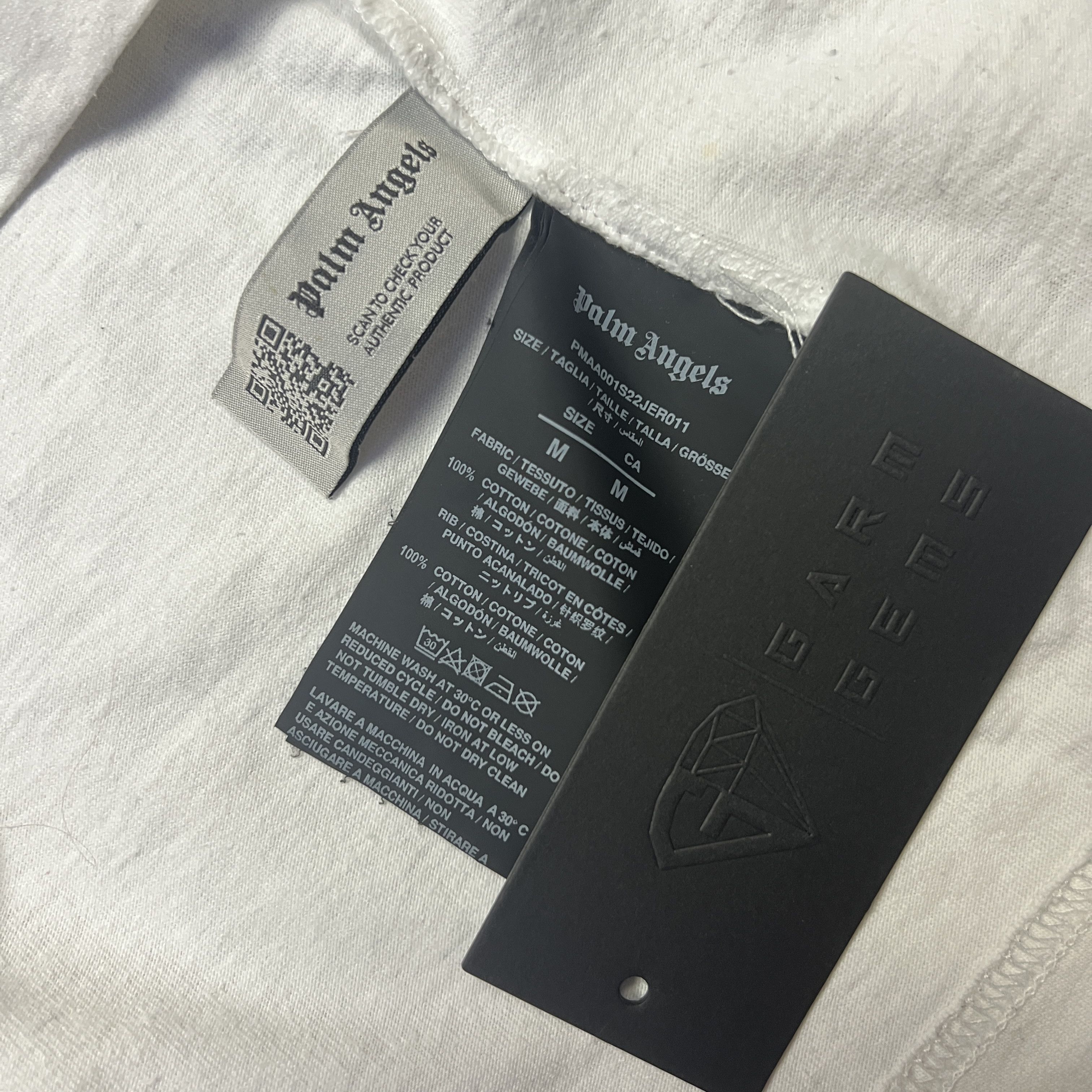 Palm Angels Palm Angels Shark Classic T-Shirt Size US M / EU 48-50 / 2 - 7 Thumbnail
