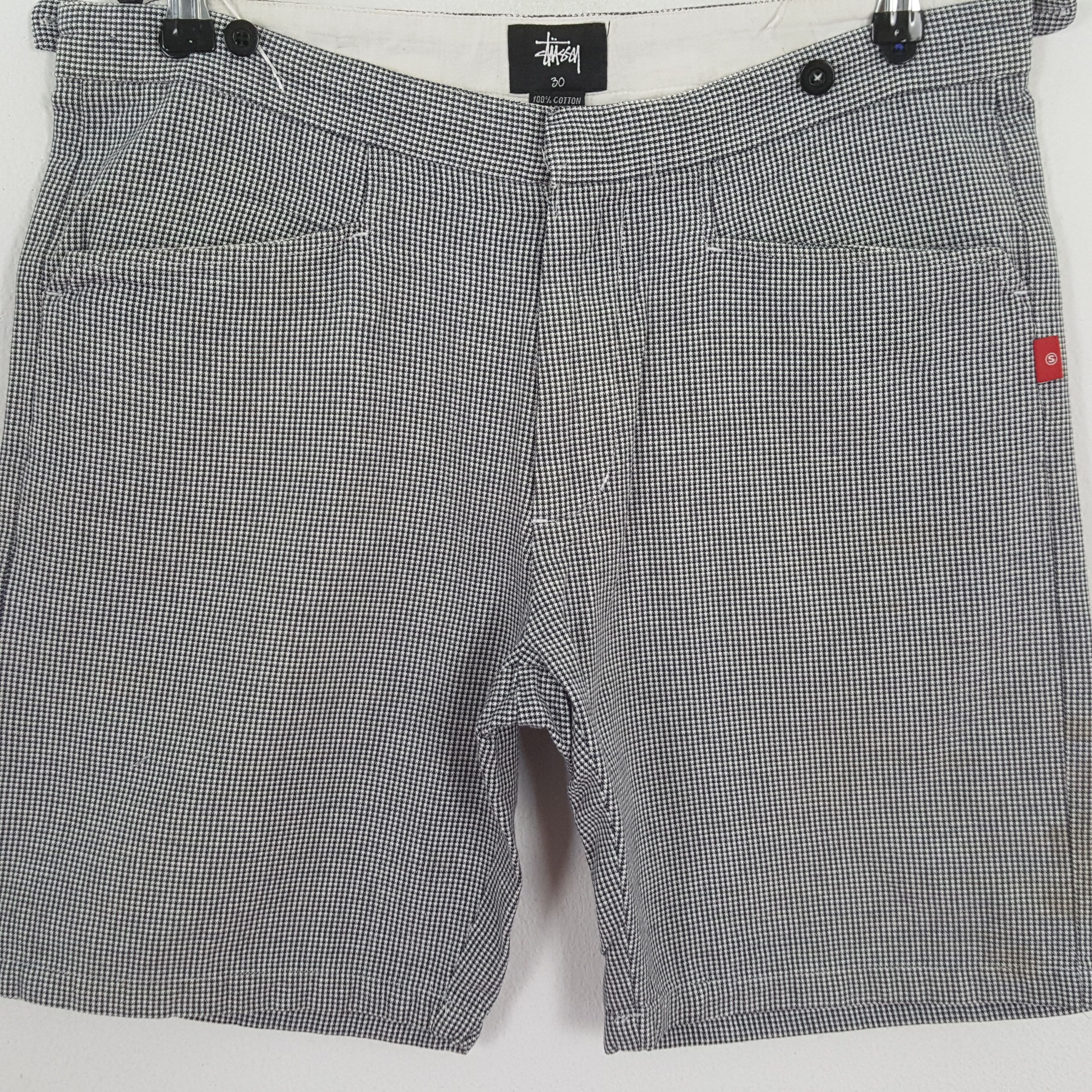 Stussy × Vintage STUSSY Streetwear Style Custom Art Short Pants Size US 33 - 3 Thumbnail