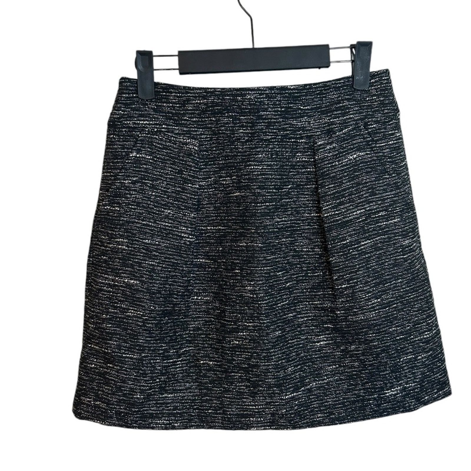Loft Loft Metallic Tweed Mini Skirt Size 24" / US 00 / IT 34 - 1 Thumbnail