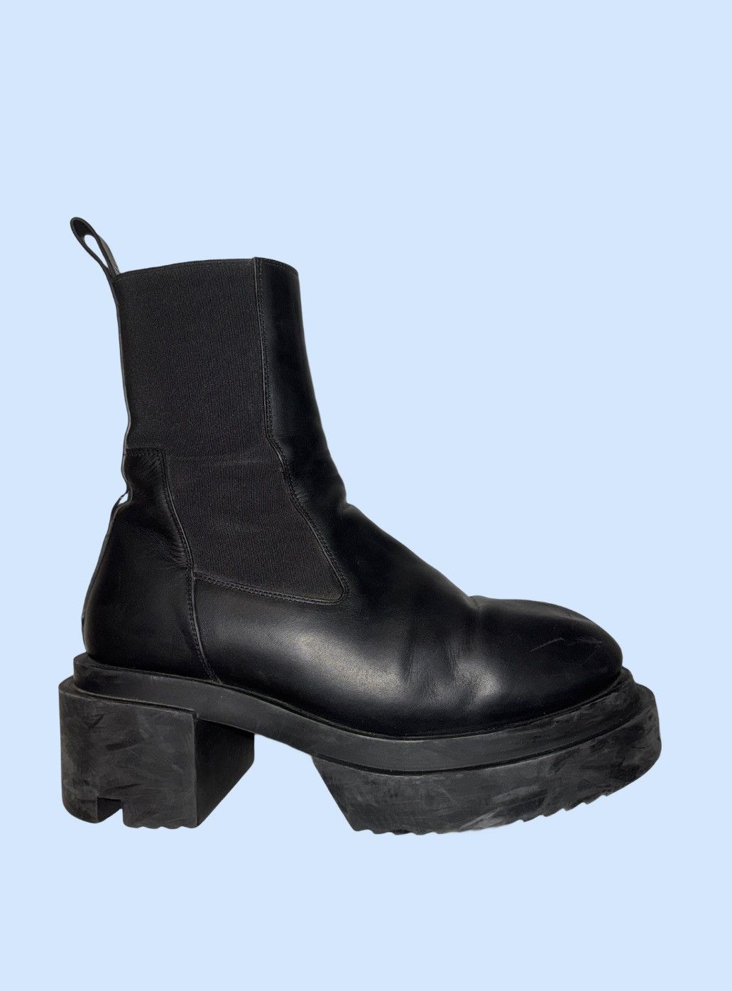 Rick Owens Rick Owens Leather Bogun Boots Size US 9 / EU 42 - 1 Thumbnail