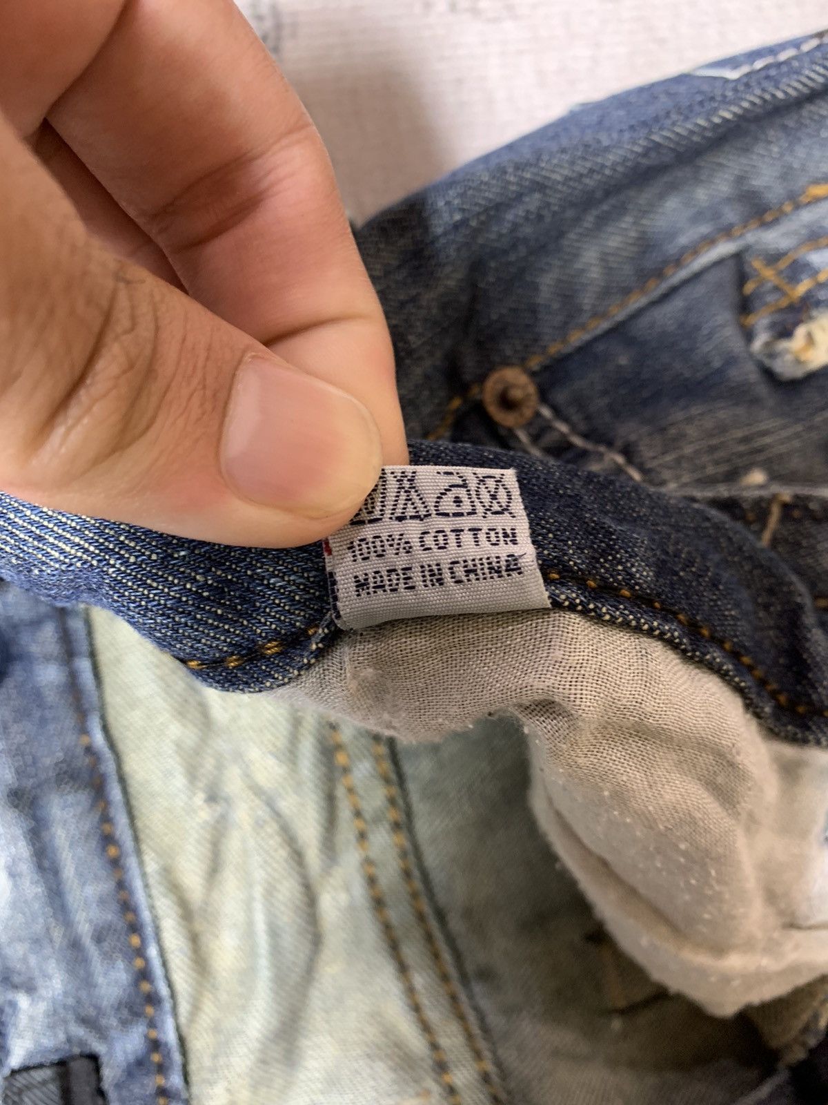 If Six Was Nine 💥BINDING OFFER💥Flared Jeans Lavine Distressed Denim Low Rise Size US 30 / EU 46 - 8 Thumbnail