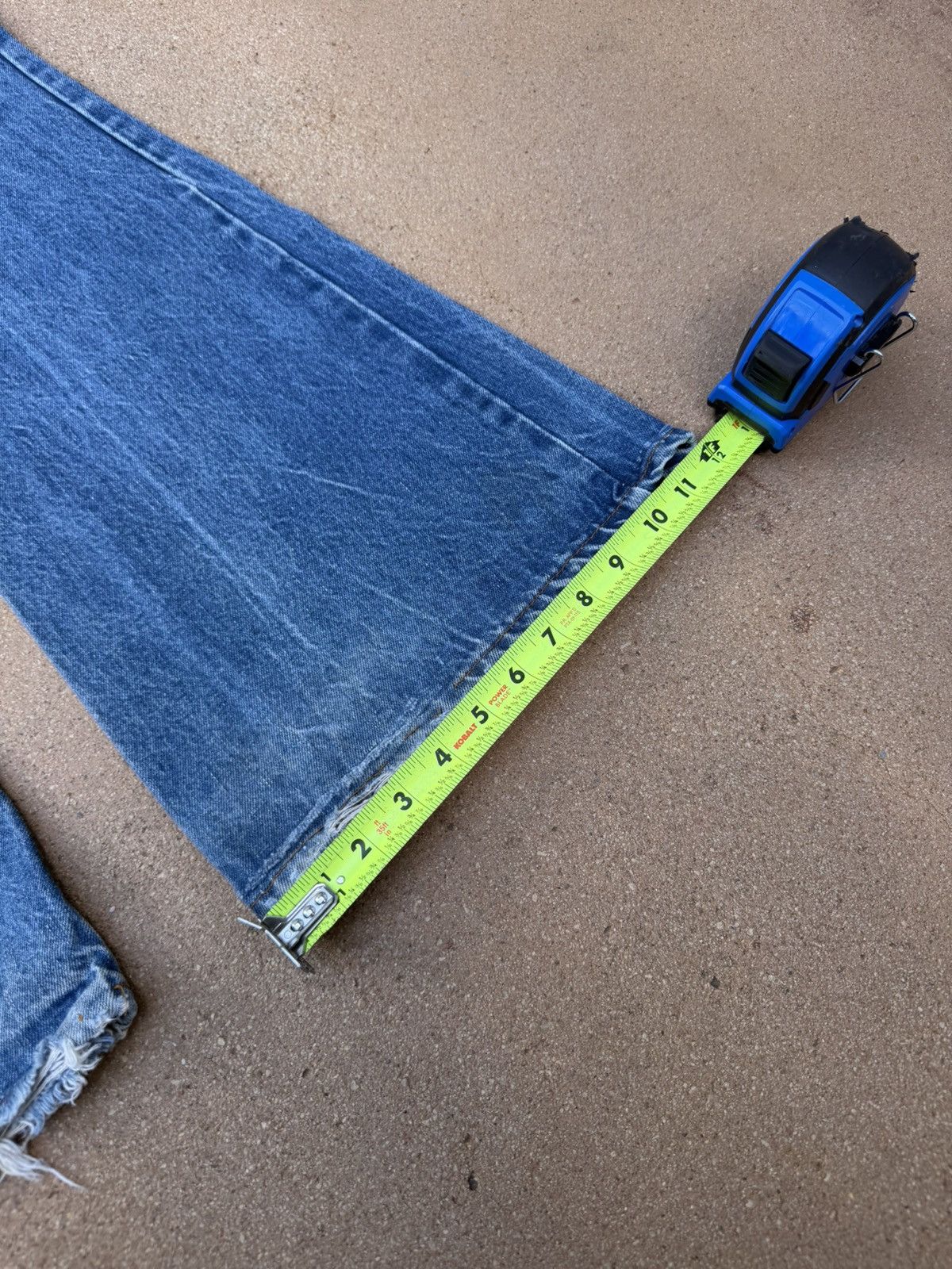 Levi's Vtg 70’s Levi’s 684 Orange Tab Bellbottom Flare Jeans 31x32 Size US 31 - 11 Thumbnail