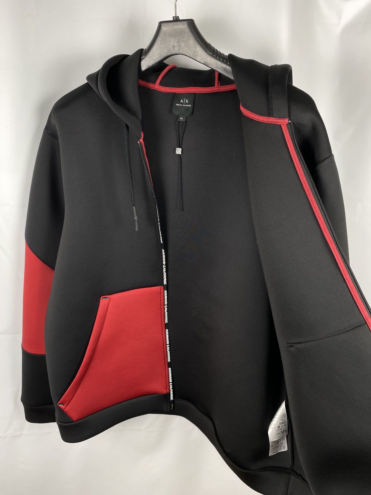 Armani Exchange Armani Exchange Full Zip Hoodie Neoprene Men size XXL Size US XXL / EU 58 / 5 - 10 Thumbnail