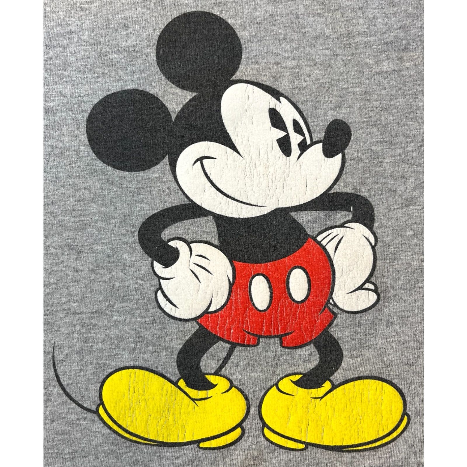 Disney VINTAGE Disney Store Mickey Mouse T-Shirt Men’s XL Gray Crew Neck Short Sleeve Size US XL / EU 56 / 4 - 3 Thumbnail