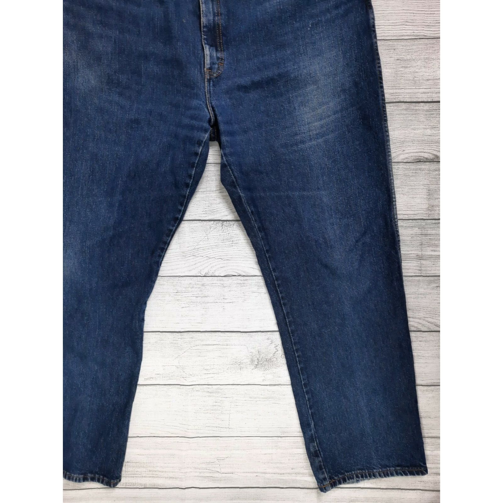 Dickies Dickies Jeans Denim Blue Cotton 42x32 Regular Fit Straight Leg Men Jeans Dark Wash blue Denim 32 42 44x32 Size US 42 / EU 58 - 7 Thumbnail