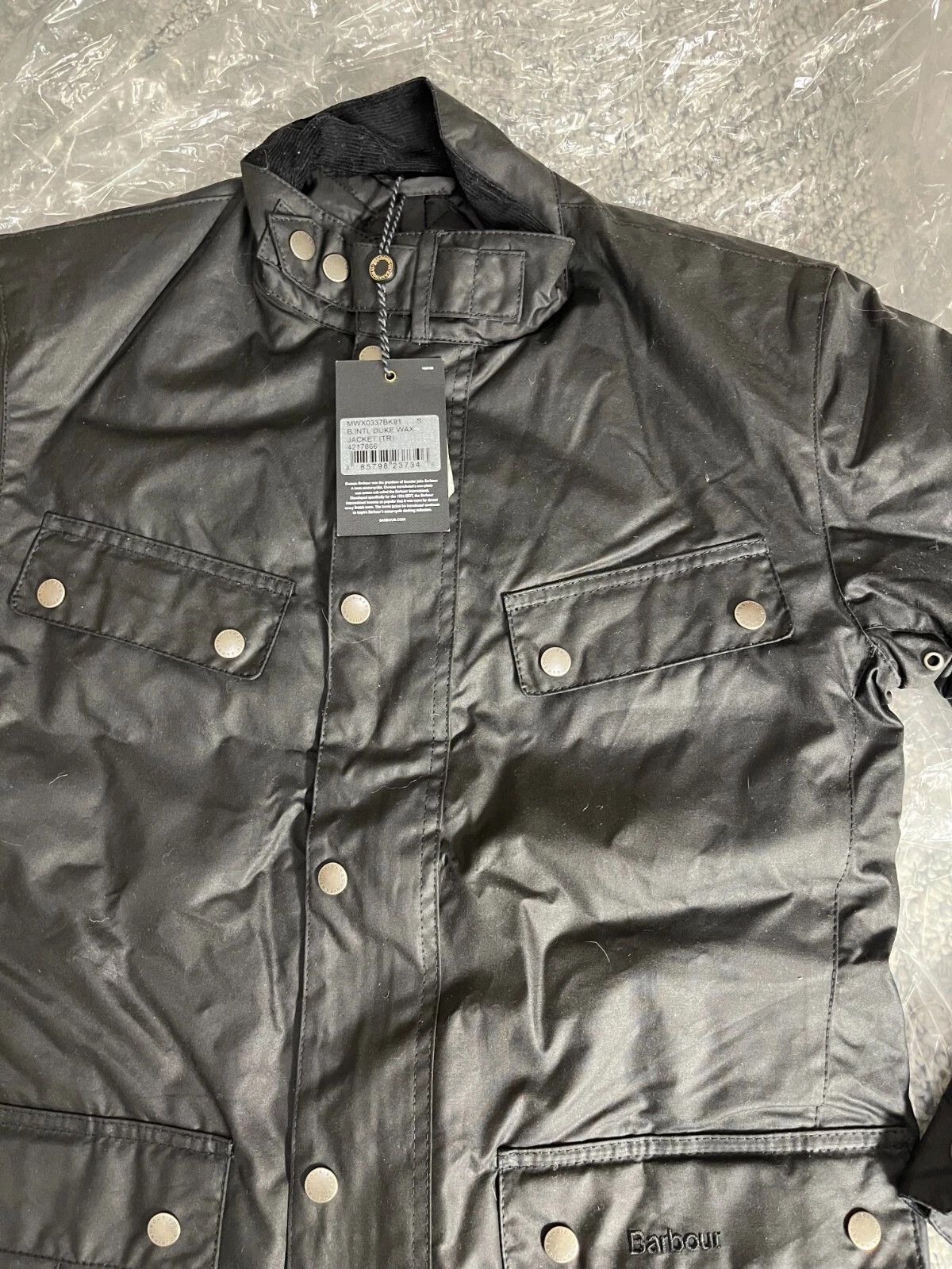 Barbour Barbour Men's International Duke Jacket Size US XL / EU 56 / 4 - 3 Thumbnail