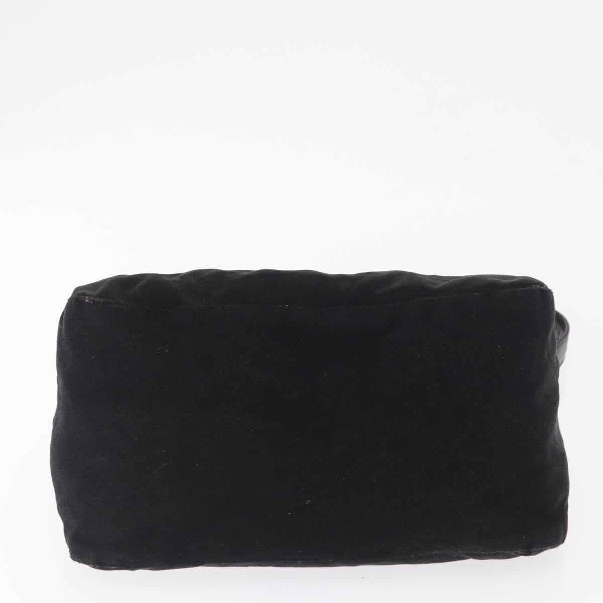 Fendi FENDI Mamma Baguette Shoulder Bag Nylon Black Silver Auth Size ONE SIZE - 5 Thumbnail