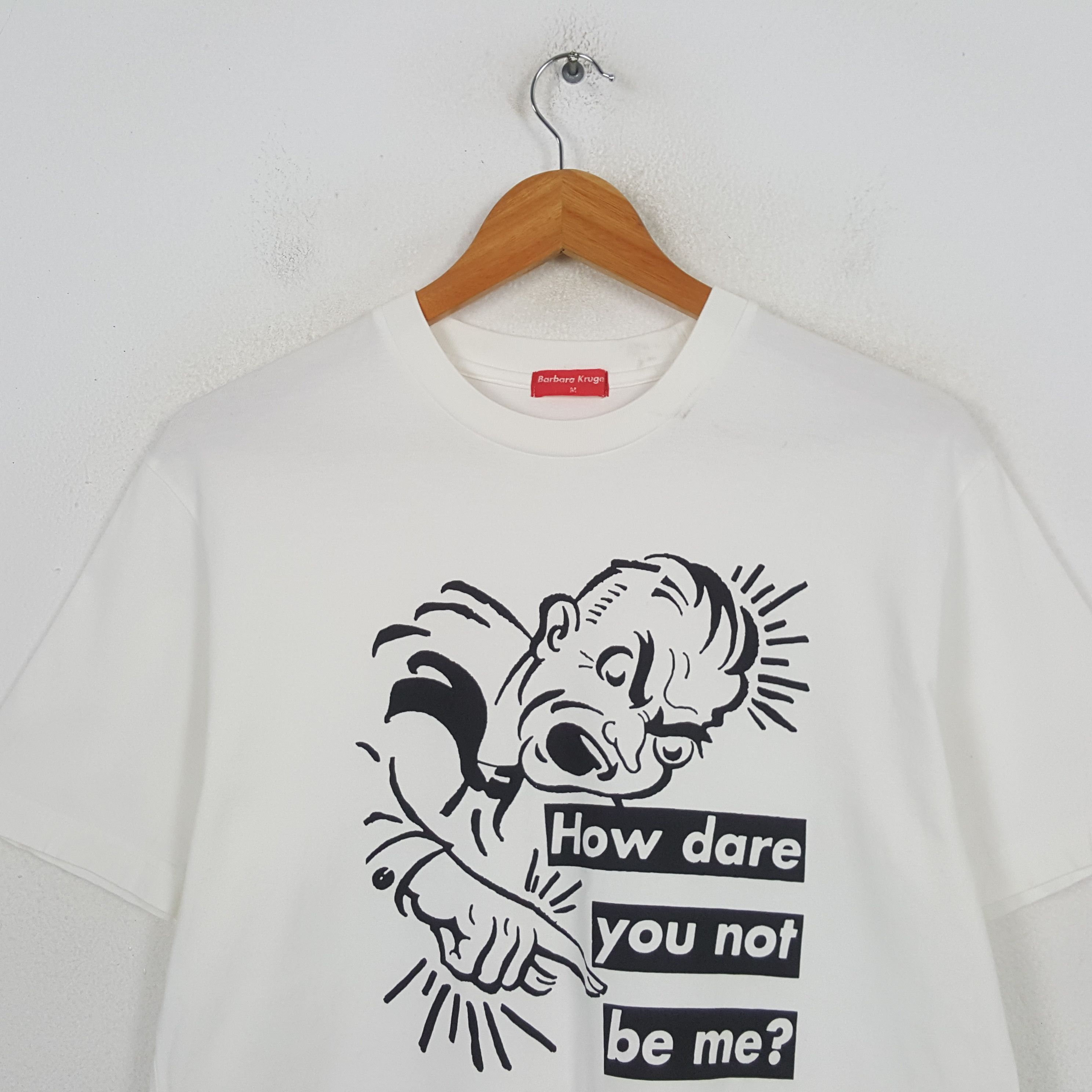 Barbara Kruger Vintage Barbara Kruger American Art Artist T-Shirt C299N71 Size US M / EU 48-50 / 2 - 2 Thumbnail