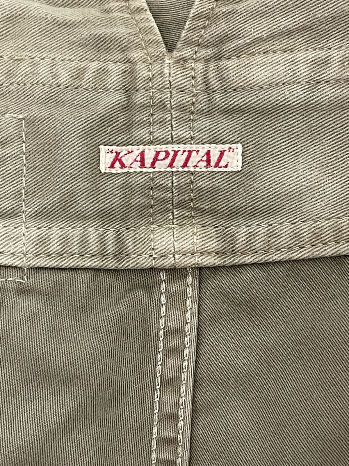 Kapital Large Back Pocket Kapital Cropped Pant 1🟦3 Size US 35 - 14 Thumbnail