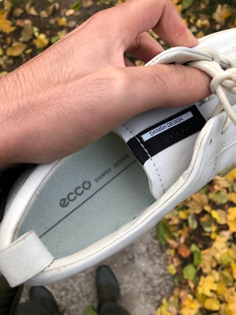 Ecco VERY RARE ECCO DANISH DESIGN LEATHER SNEAKERS DESIGNER DELUX Size US 8 / EU 41 - 11 Thumbnail