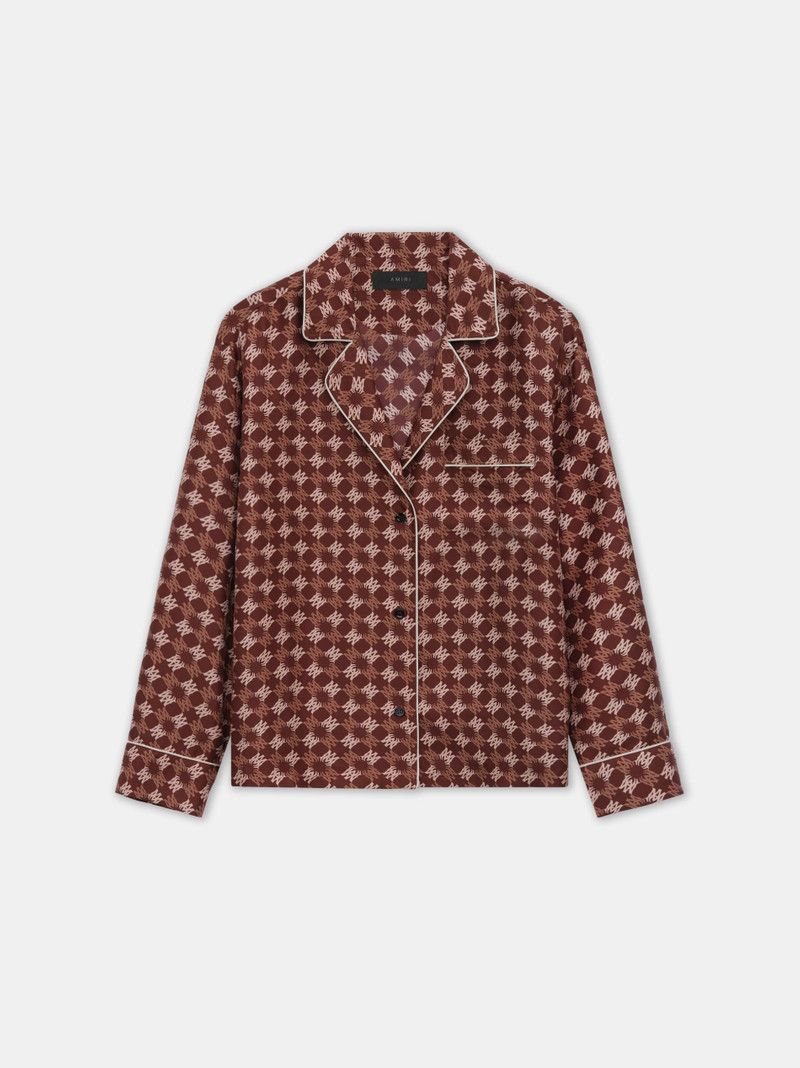o1s1wg110126 MA Quad PJ Shirt in Multicolor