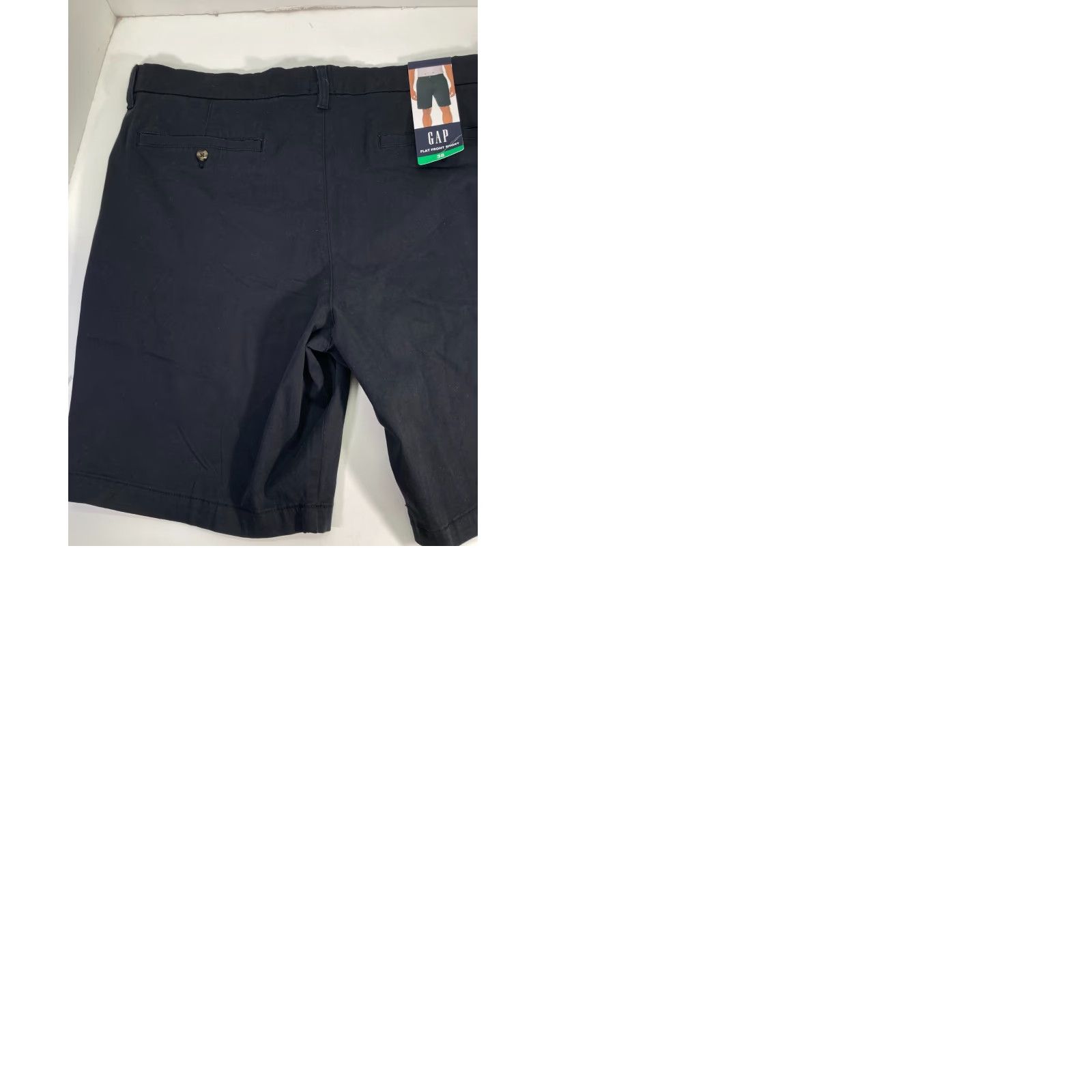 Gap Gap Chino Shorts Mens 38 Black Flat Front Pockets Stretch NWT Size US 38 / EU 54 - 9 Thumbnail