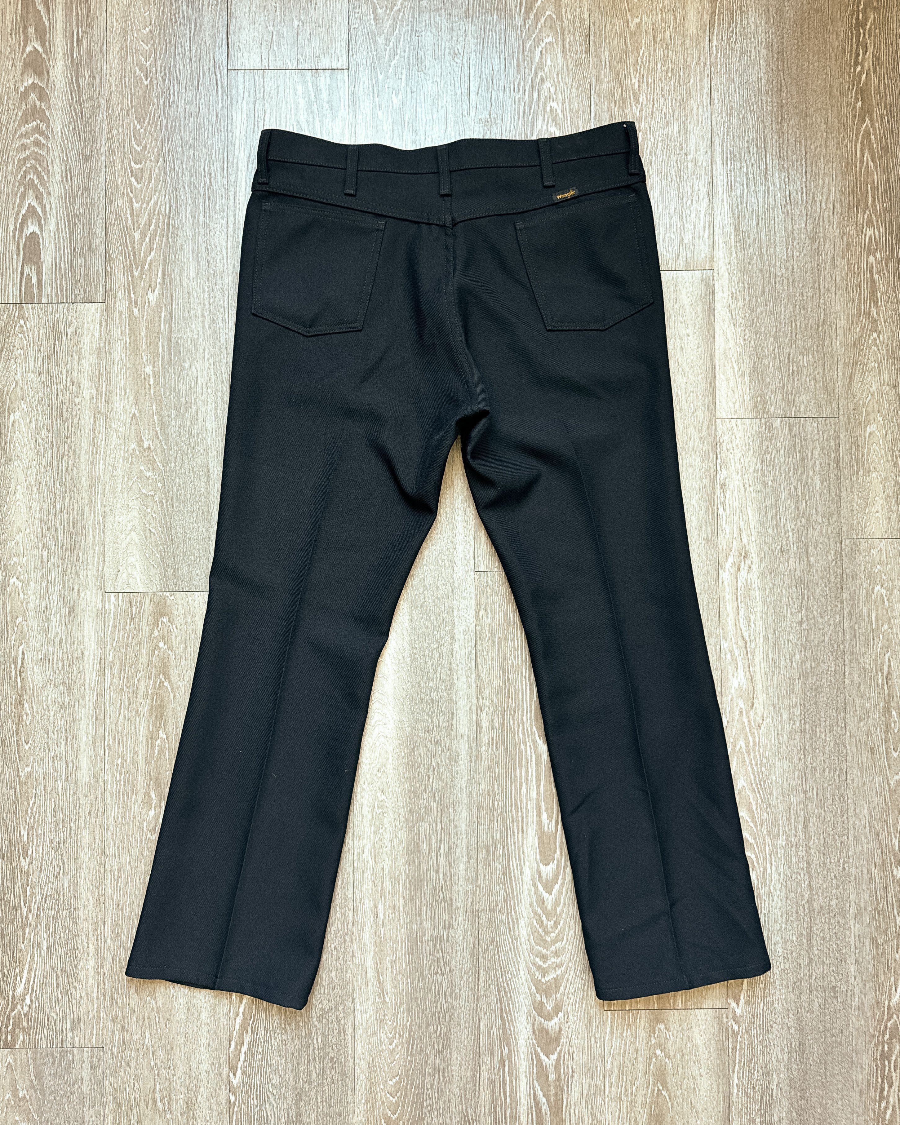 Vintage Vintage 1990s Wrangler Pants Black Men's 38 Disco Western Size US 38 / EU 54 - 5 Thumbnail