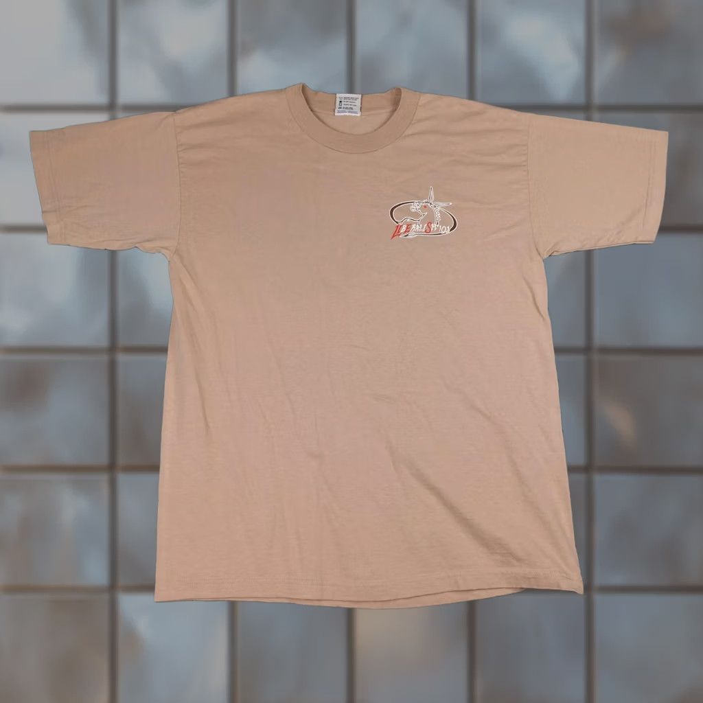 Vintage VINTAGE Bayside Conservative USA Graphic Tee Shirt Mens XL Brown Size US XL / EU 56 / 4 - 1 Thumbnail