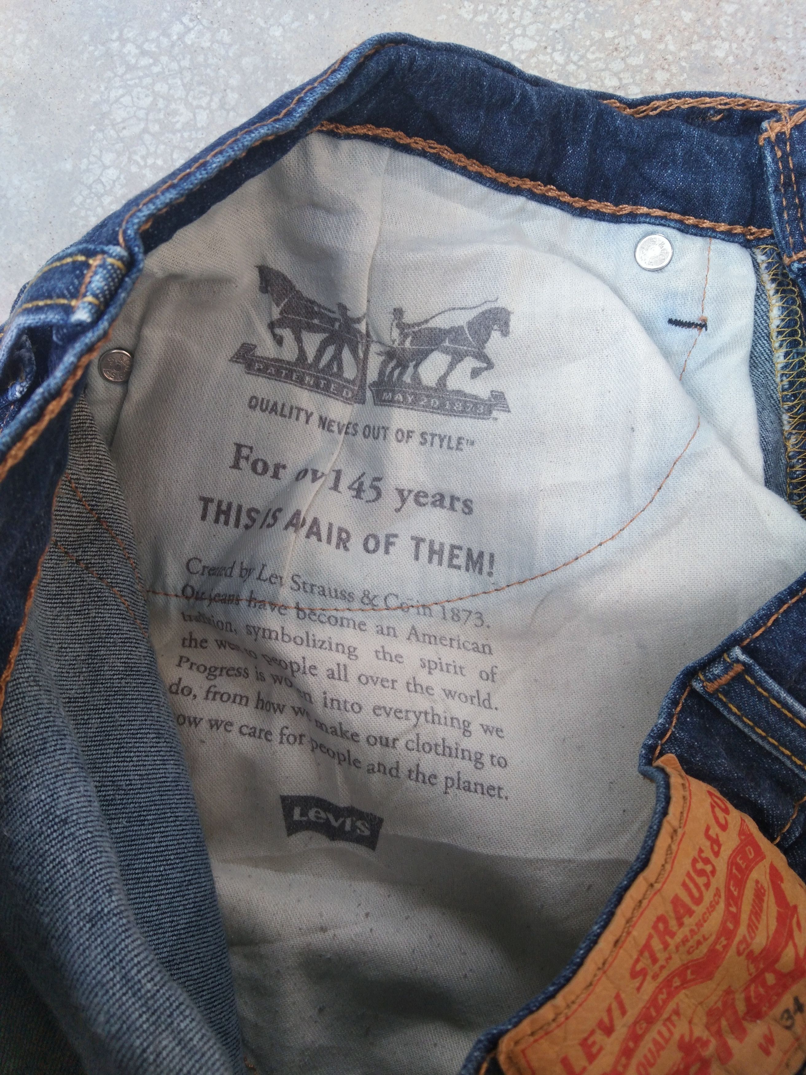 Levi's Vintage Levi's Jeans 505 34x32 Size US 34 / EU 50 - 7 Thumbnail