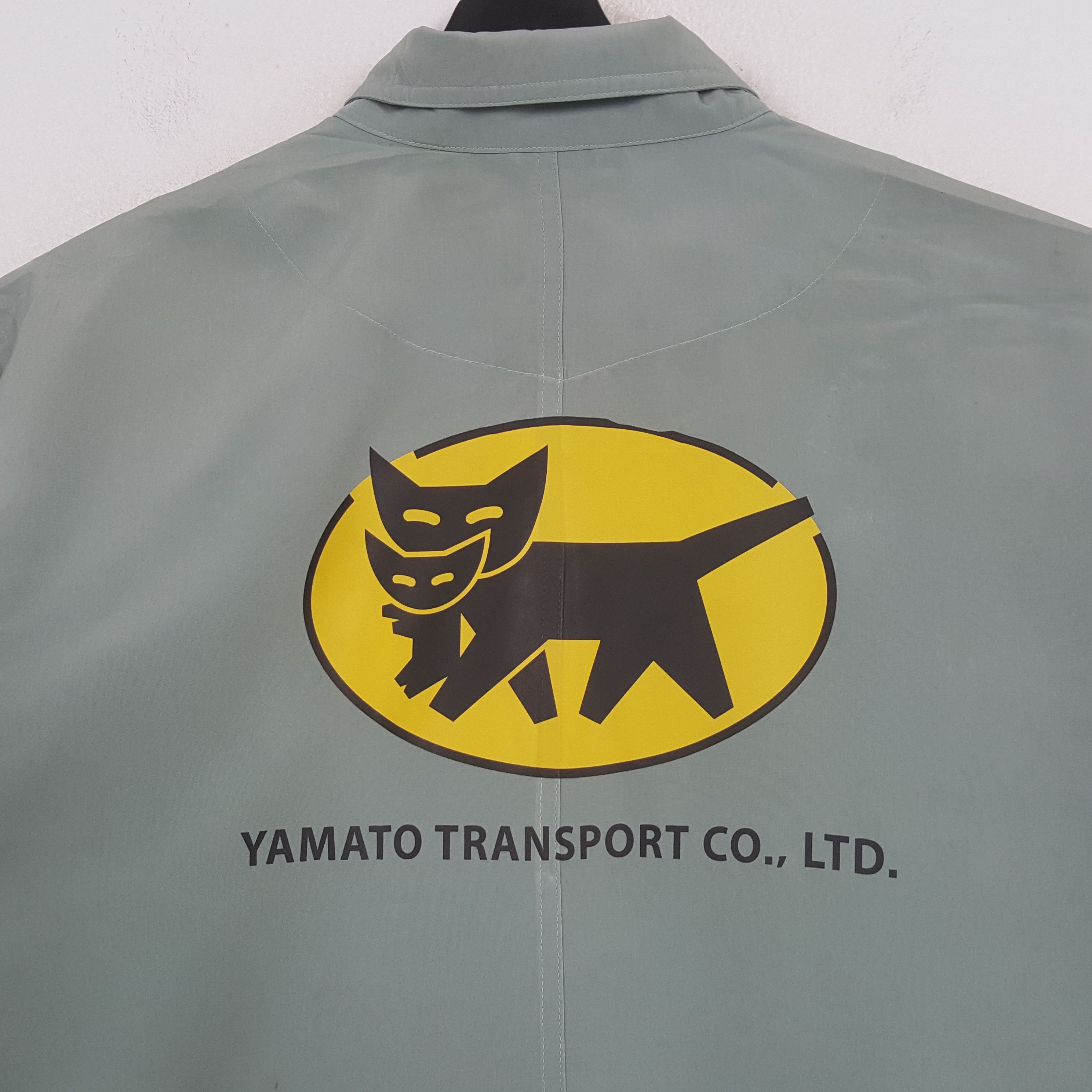 Vintage YAMATO TRANSPORT Japanese Workwear Custom Jacket C290N11 Size US M / EU 48-50 / 2 - 2 Thumbnail