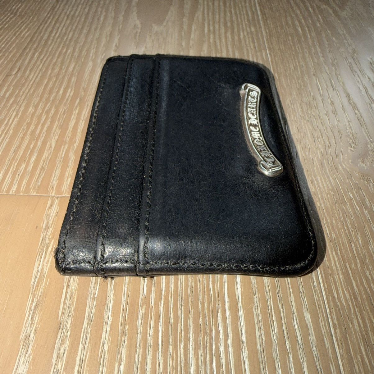 Chrome Hearts Chrome Hearts Silver Label Leather Card Holder mojos1150 Size ONE SIZE - 8 Thumbnail