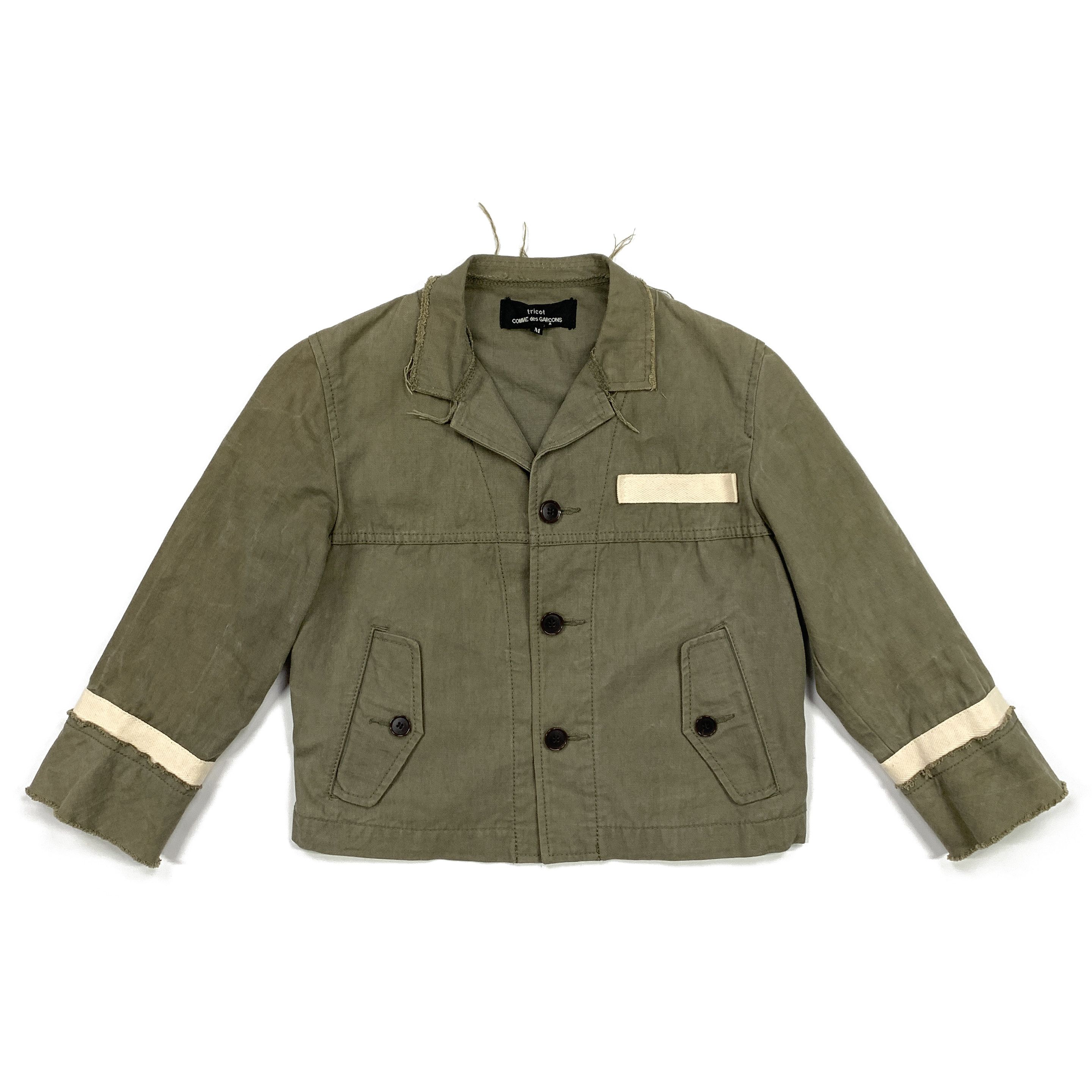 Comme des Garcons 2007 Cropped Military / Punk Jacket Size S / US 4 / IT 40 - 1 Thumbnail