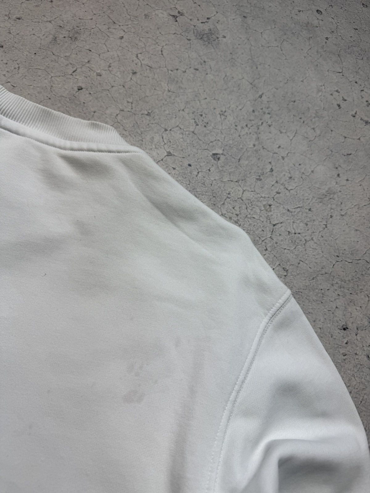 Versace Jeans Couture Versace Jeans Couture Big Logo White Sweatshirt Size US L / EU 52-54 / 3 - 10 Thumbnail