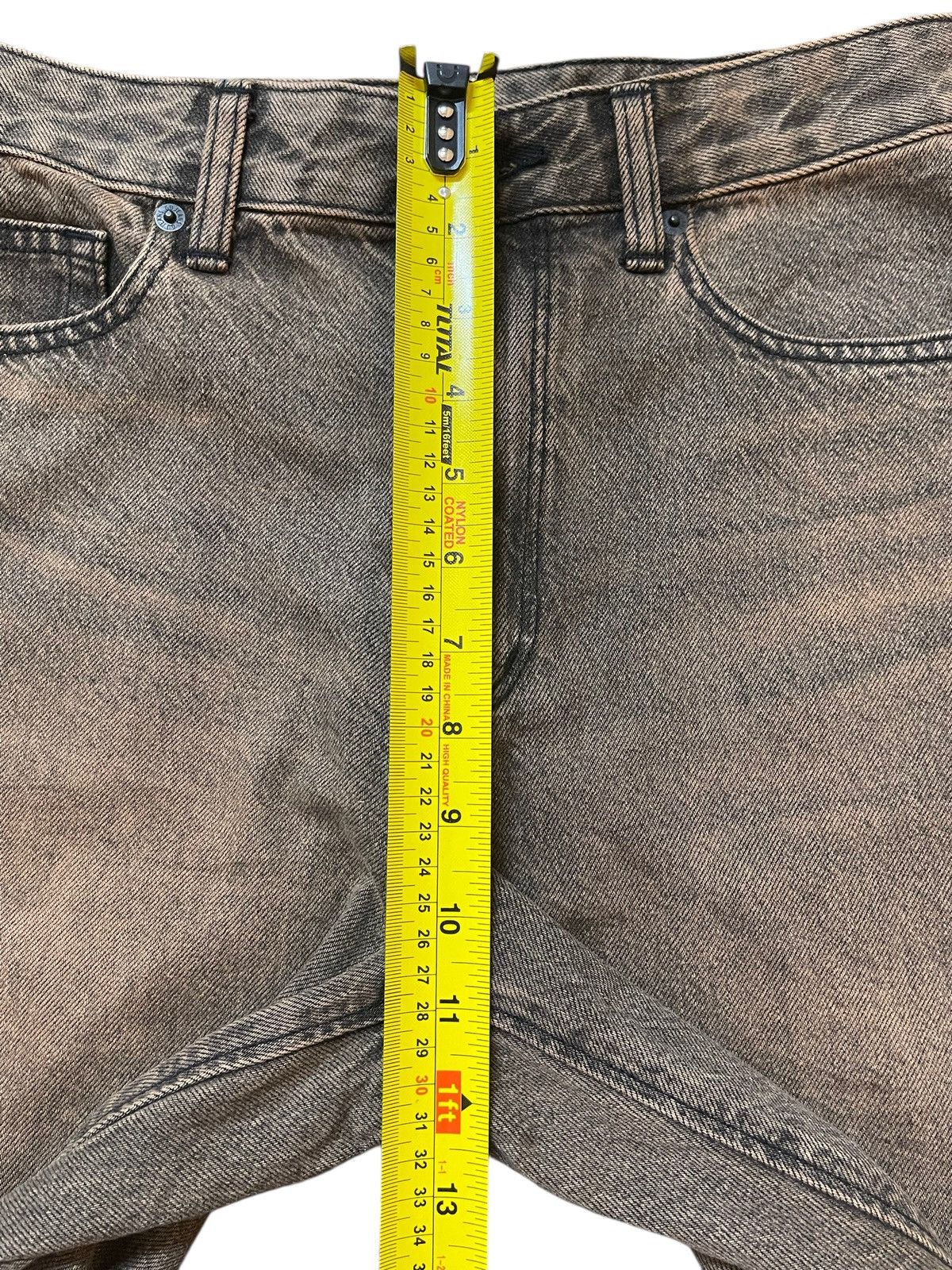 GU Vintage Japanese GU Mud Wash Faded Baggy Jeans Size US 29 - 14 Thumbnail