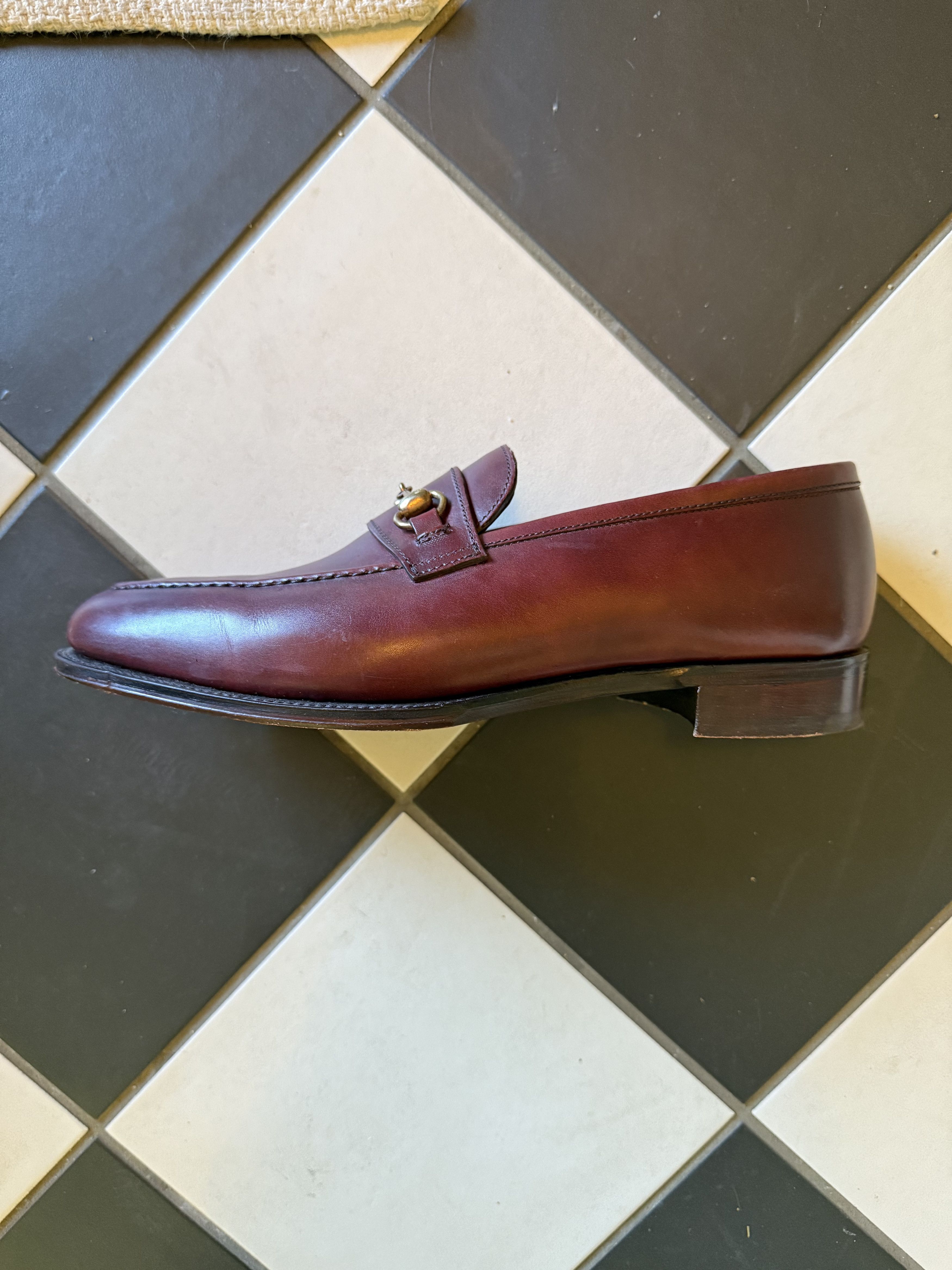 George Cleverley Colony Horsebit Leather Loafers Size US 9 / EU 42 - 9 Thumbnail
