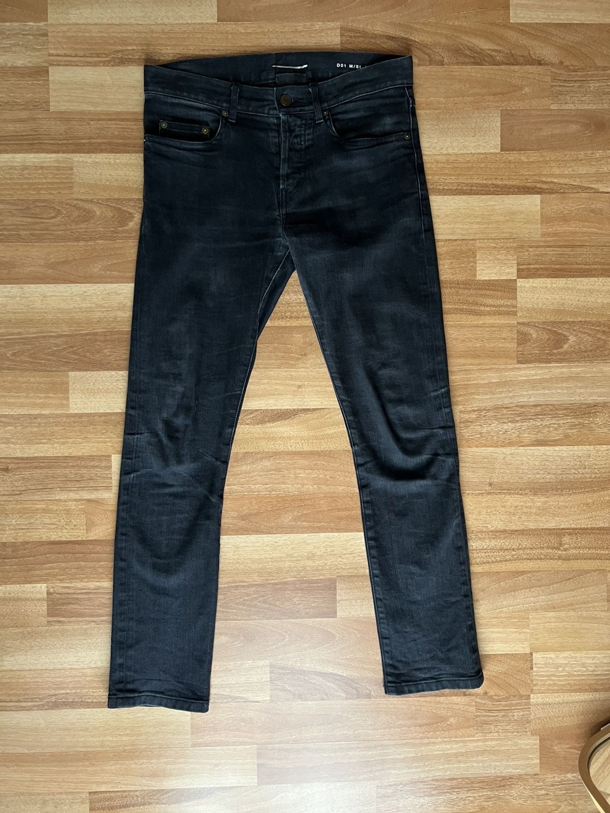 Hedi Slimane × Saint Laurent Paris Saint Laurent Paris D01 Denim Size US 28 / EU 44 - 1 Thumbnail