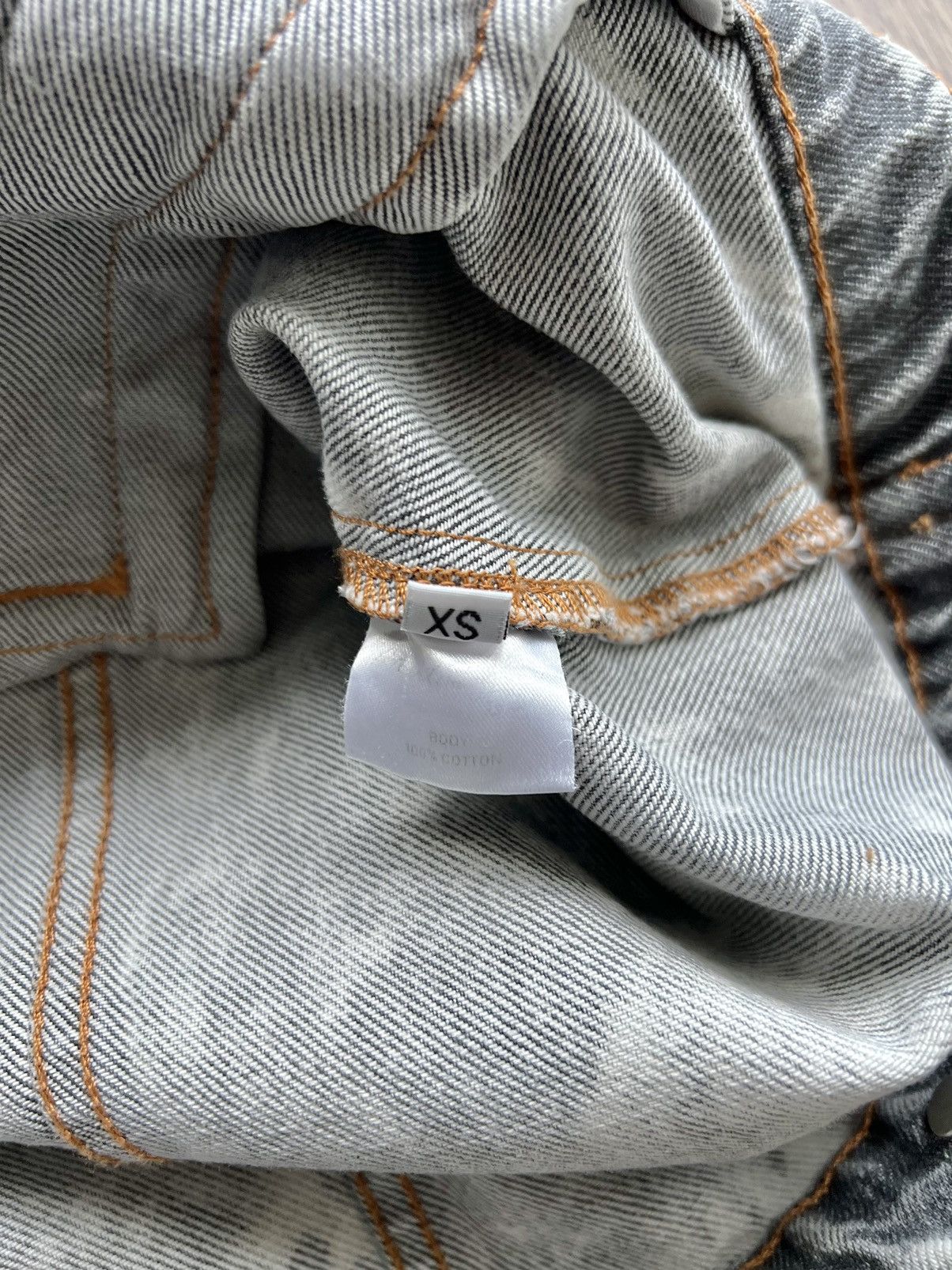 Martine Rose *UNRELEASED SAMPLE* Martine Rose Denim Trucker Jacket Size US XS / EU 42 / 0 - 9 Thumbnail
