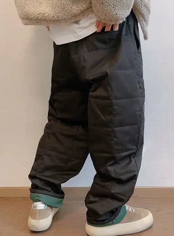 VIBE Outdoor retro fashion loose quilted pants Size US 34 / EU 50 - 4 Thumbnail