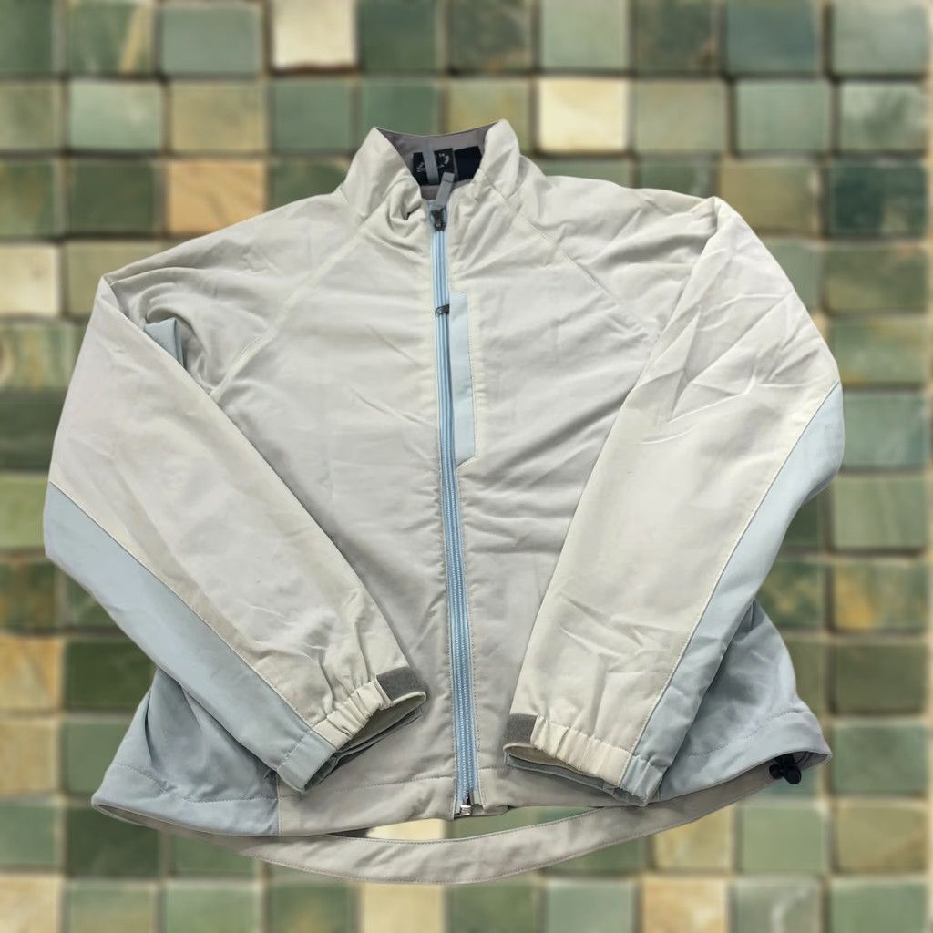 Vintage Cloudveil Small Womens Nylon Blend Outdoor Hiking Zip Jacket Gray Blue PLS READ Size S / US 4 / IT 40 - 1 Thumbnail