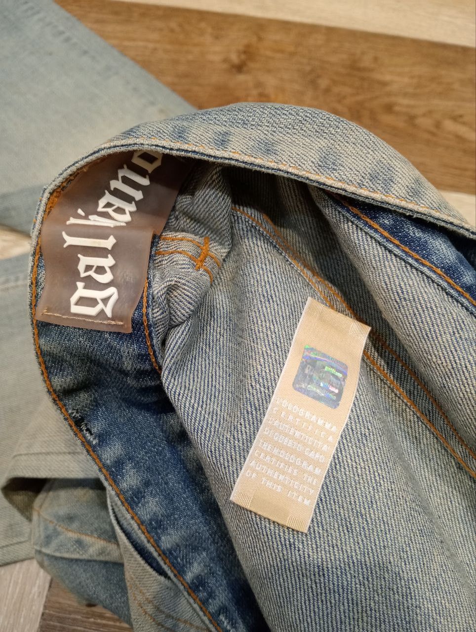 John Galliano JOHN GALLIANO BLUE DISTRESSED DENIM JEANS - SIZE 32 Size US 32 / EU 48 - 14 Thumbnail