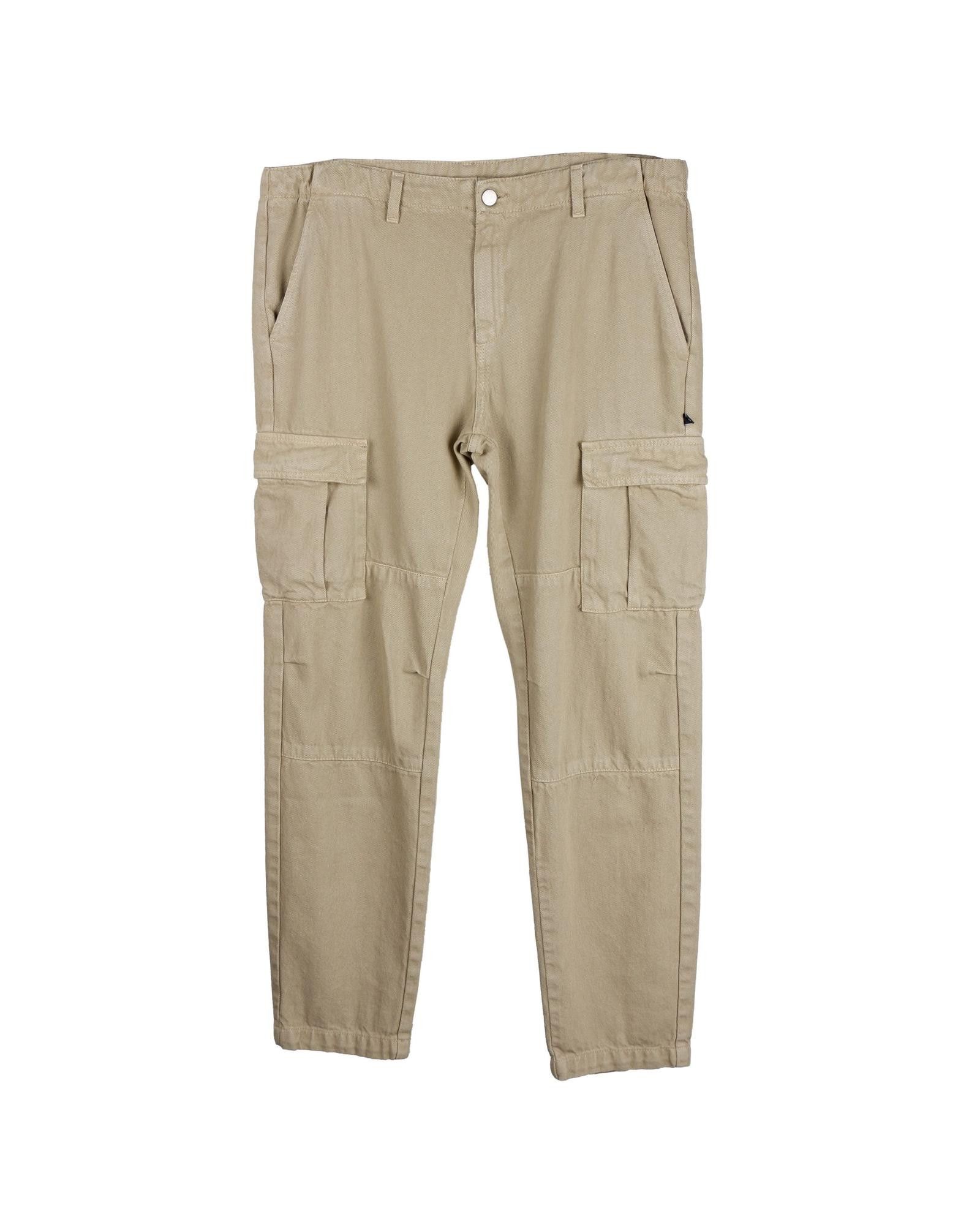 image of Comme Des Fuck Down Cargo Denim Trousers in Beige, Men's (Size 38)