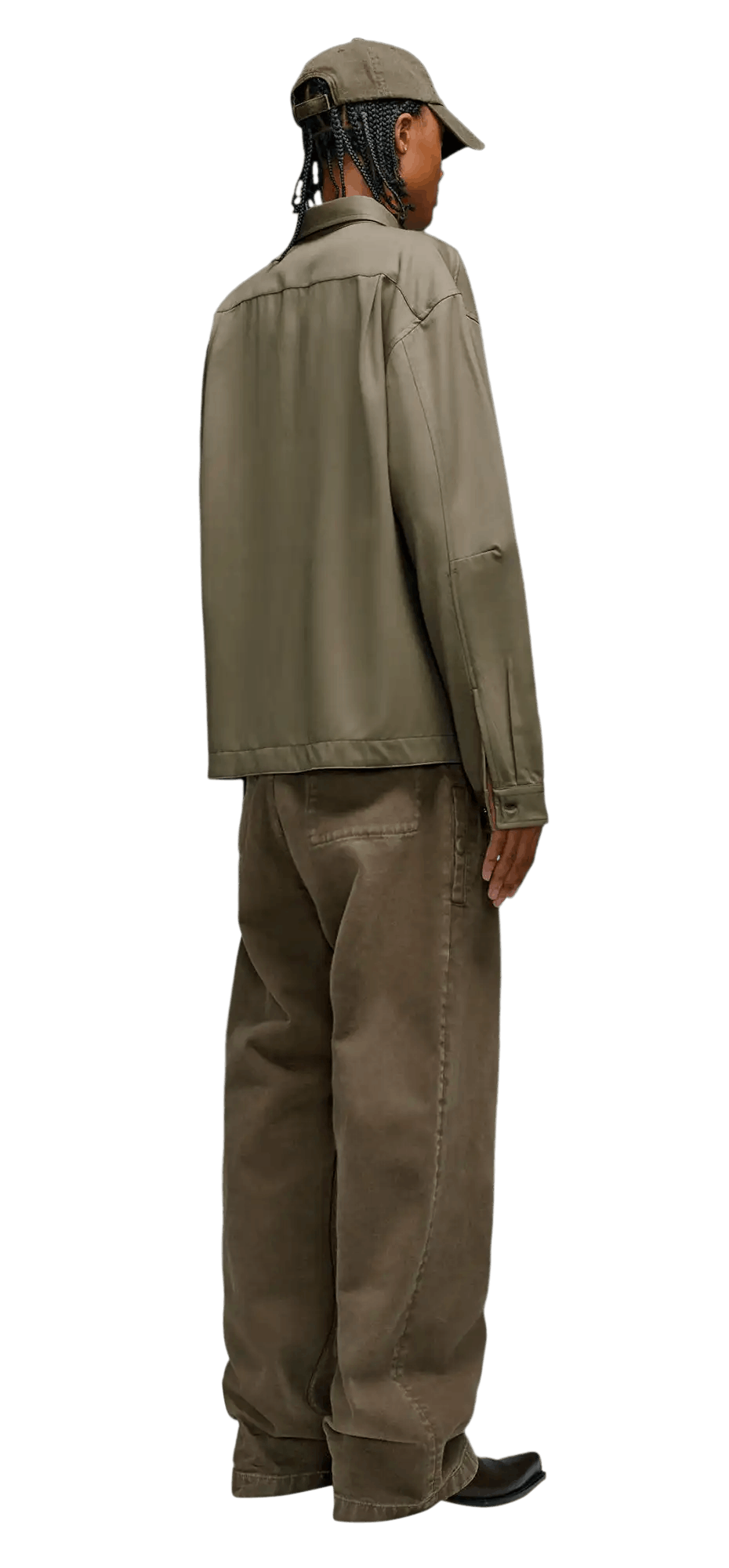 Entire Studios o1tko10825 Overisized Duty Shirt in Khaki Size US M / EU 48-50 / 2 - 2 Thumbnail